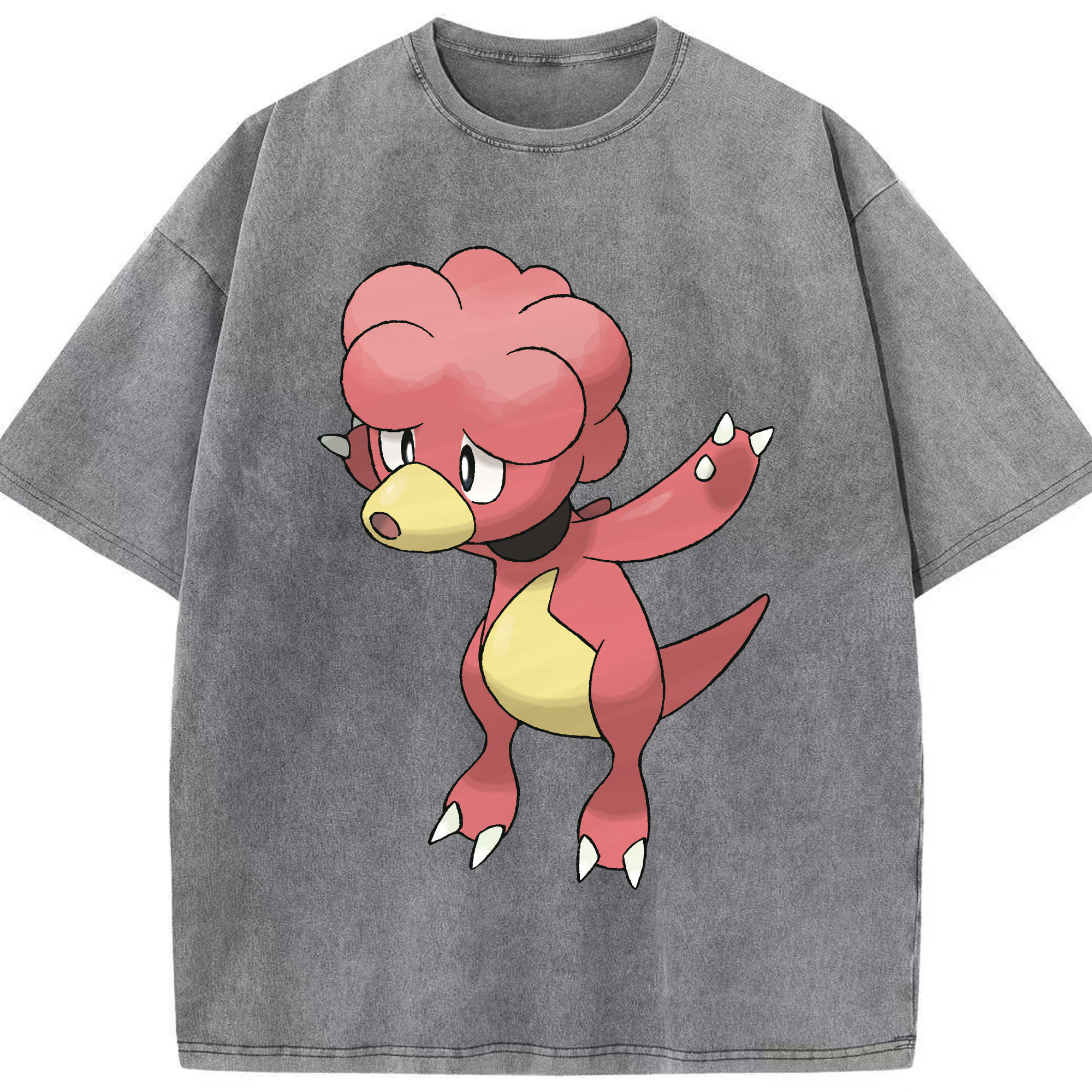 （画像用） ポケットモンスター Pokémon 綿100% ヴィンテージ風 半袖Tシャツ（フロントプリント）