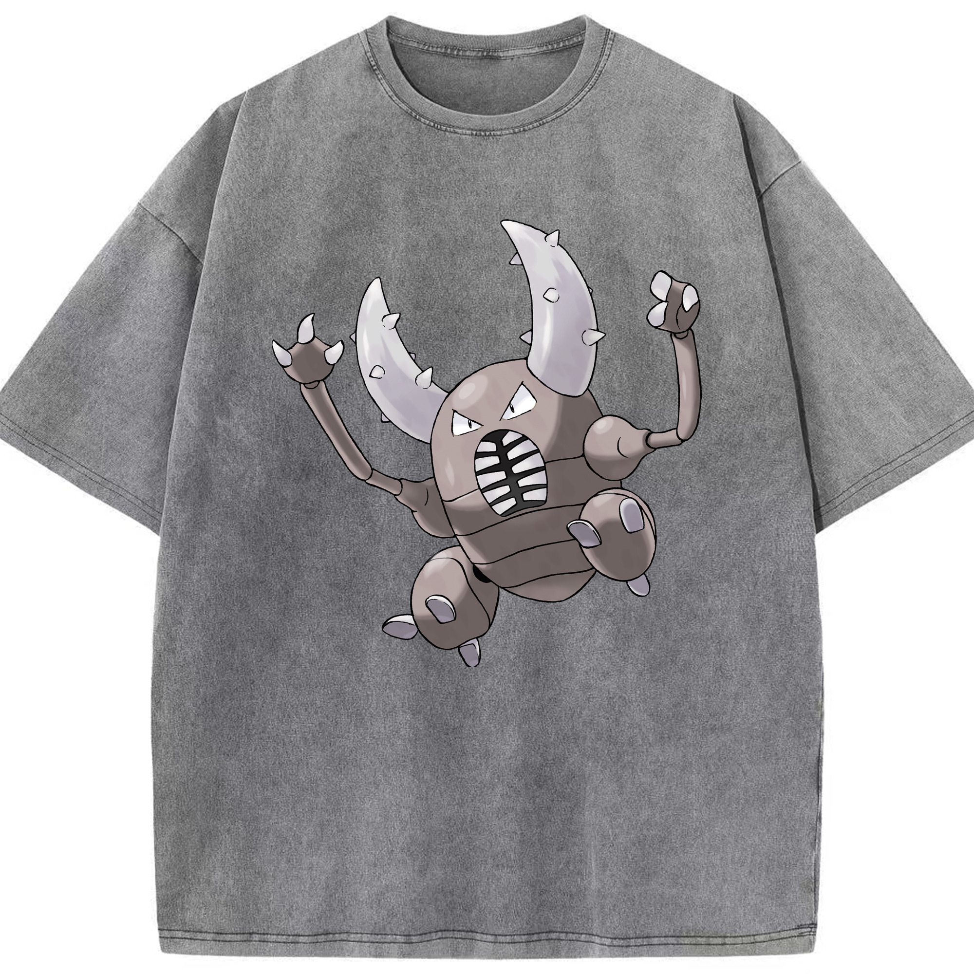 （画像用） ポケットモンスター Pokémon 綿100% ヴィンテージ風 半袖Tシャツ（フロントプリント）