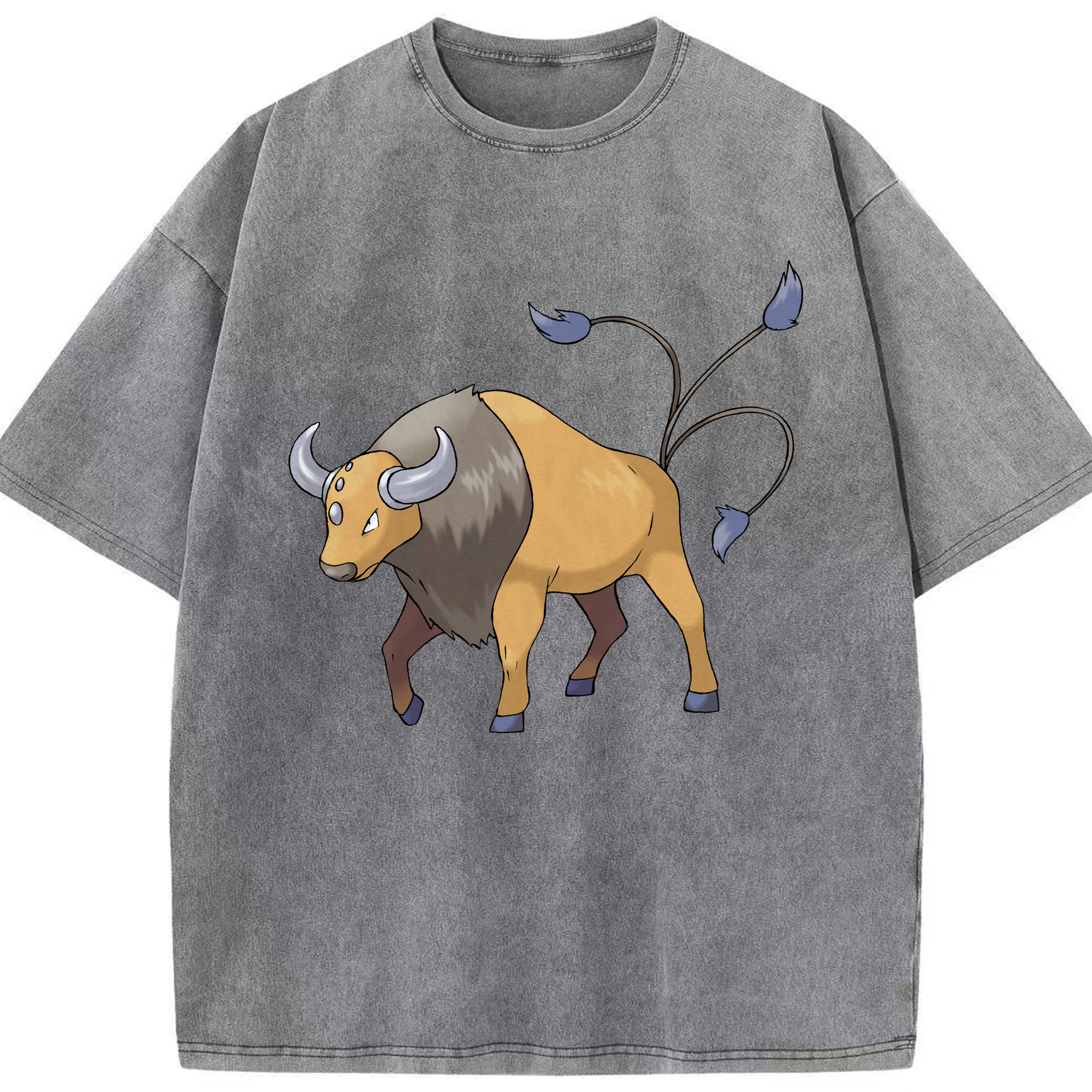 （画像用） ポケットモンスター Pokémon 綿100% ヴィンテージ風 半袖Tシャツ（フロントプリント）