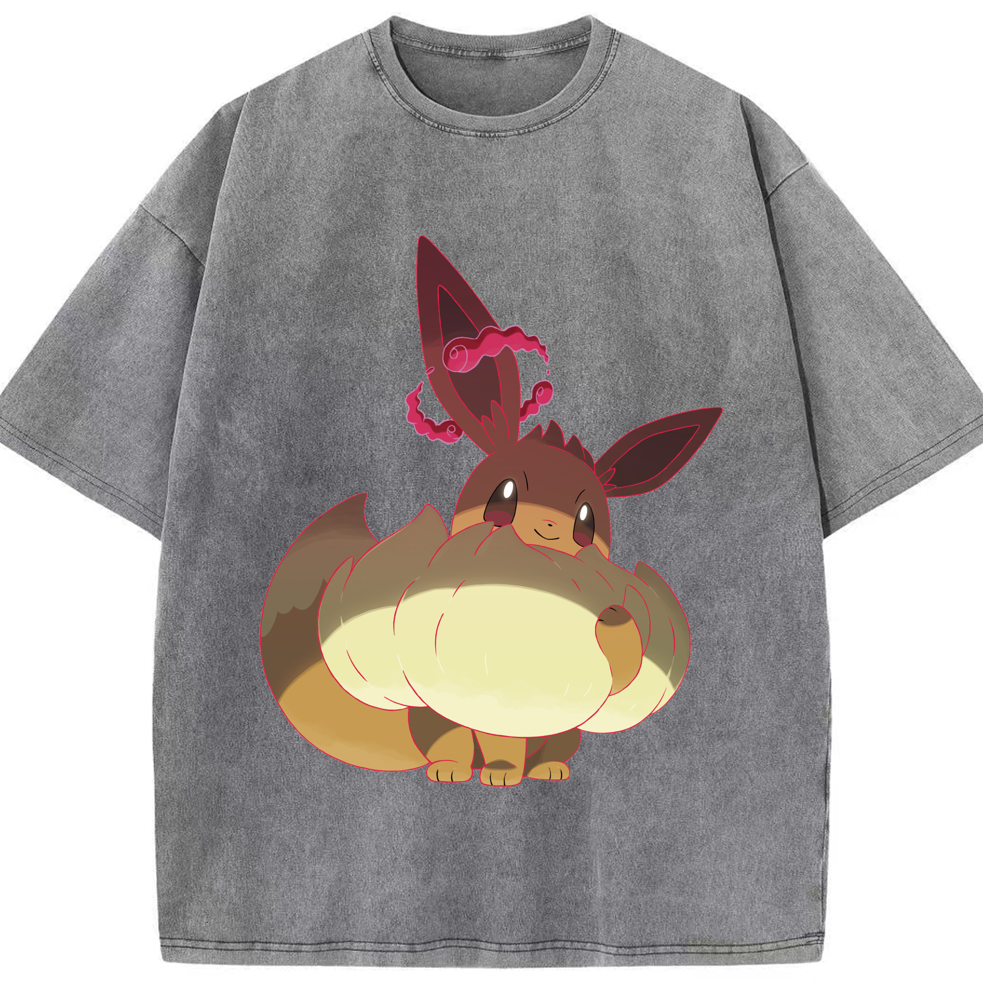 （画像用） ポケットモンスター Pokémon 綿100% ヴィンテージ風 半袖Tシャツ（フロントプリント）
