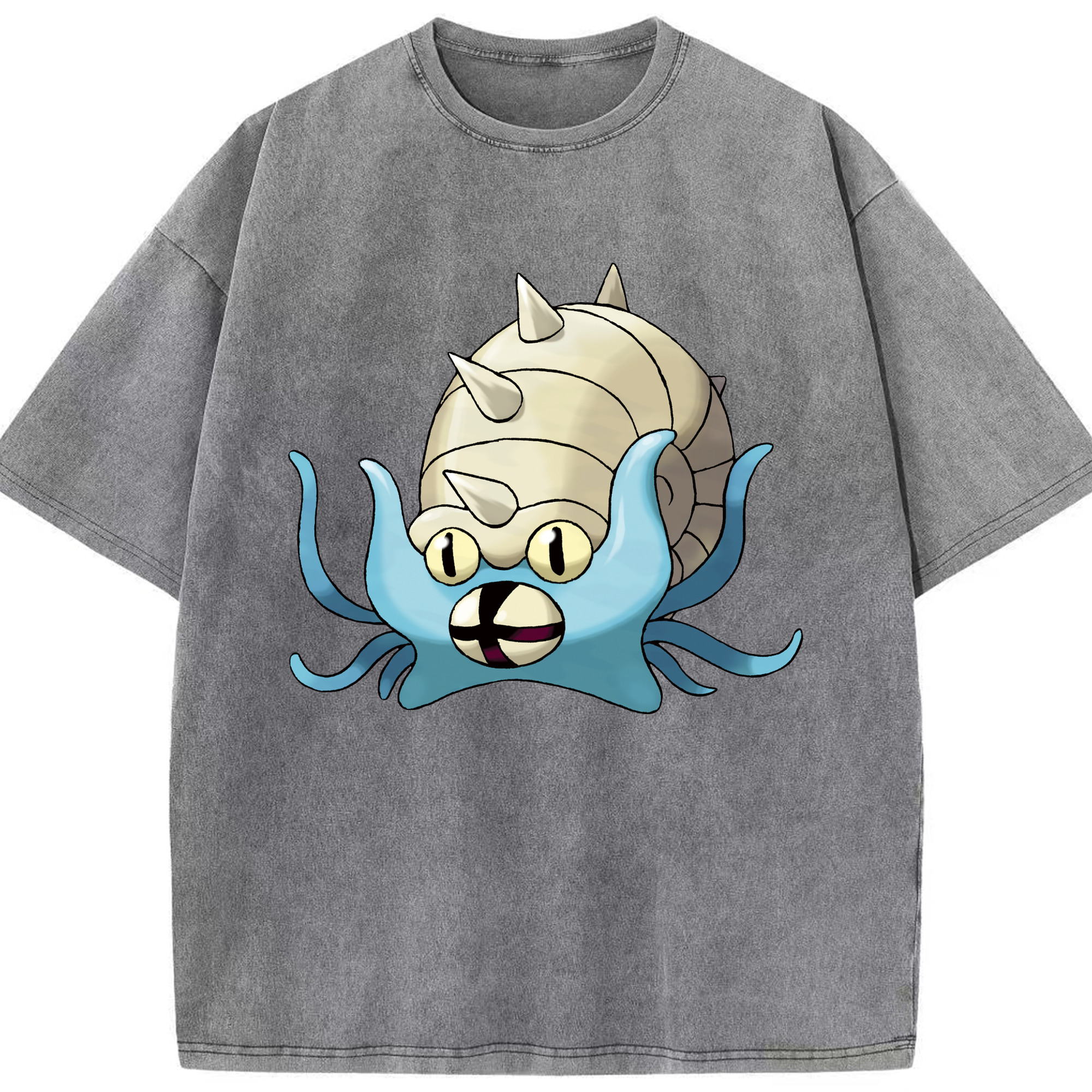 （画像用） ポケットモンスター Pokémon 綿100% ヴィンテージ風 半袖Tシャツ（フロントプリント）