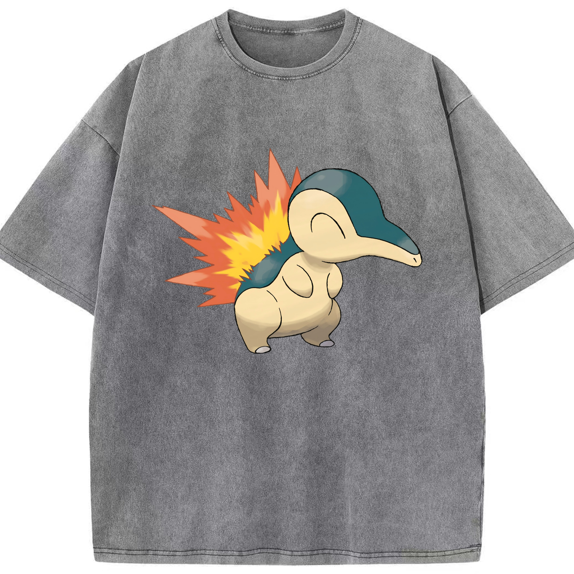 （画像用） ポケットモンスター Pokémon 綿100% ヴィンテージ風 半袖Tシャツ（フロントプリント）