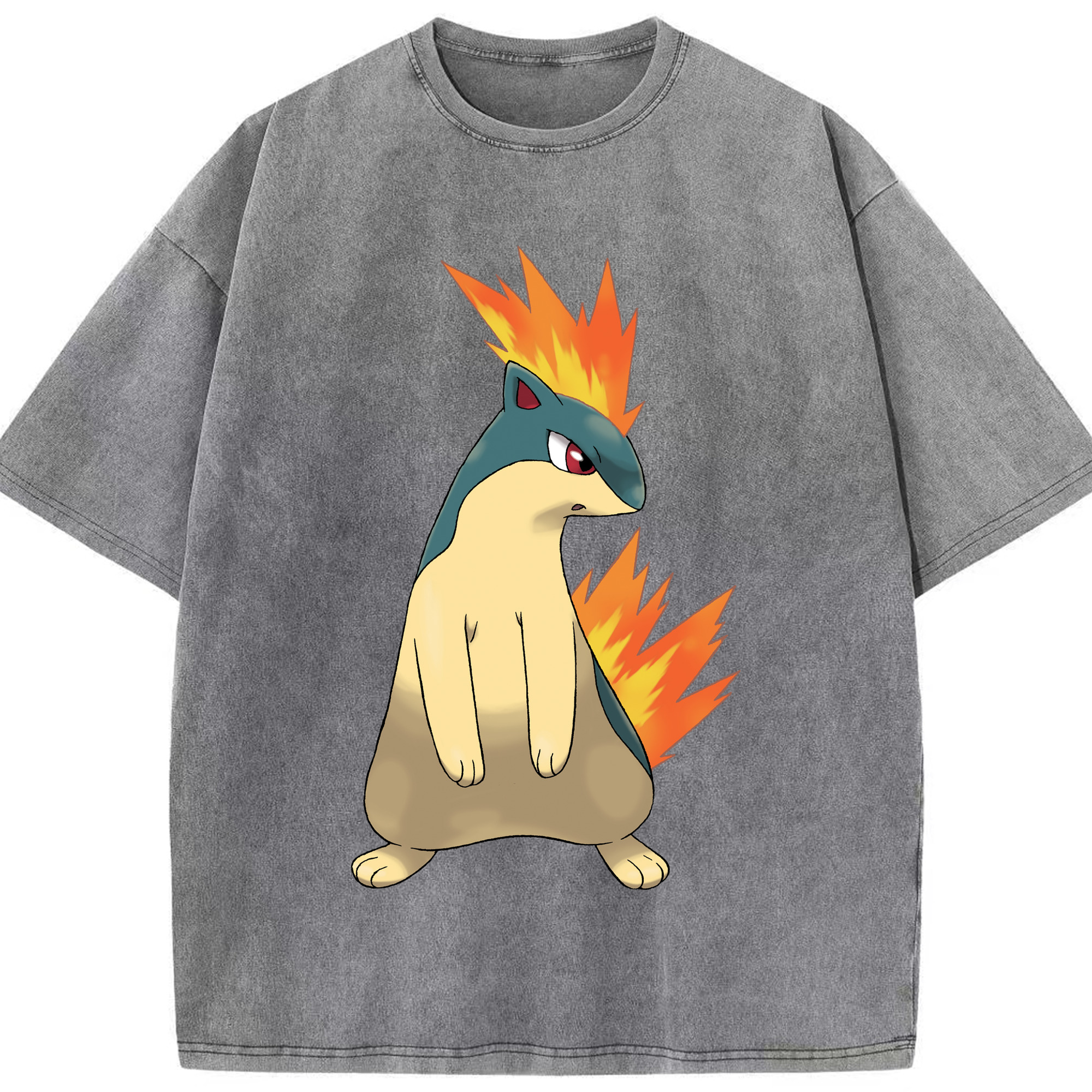 （画像用） ポケットモンスター Pokémon 綿100% ヴィンテージ風 半袖Tシャツ（フロントプリント）