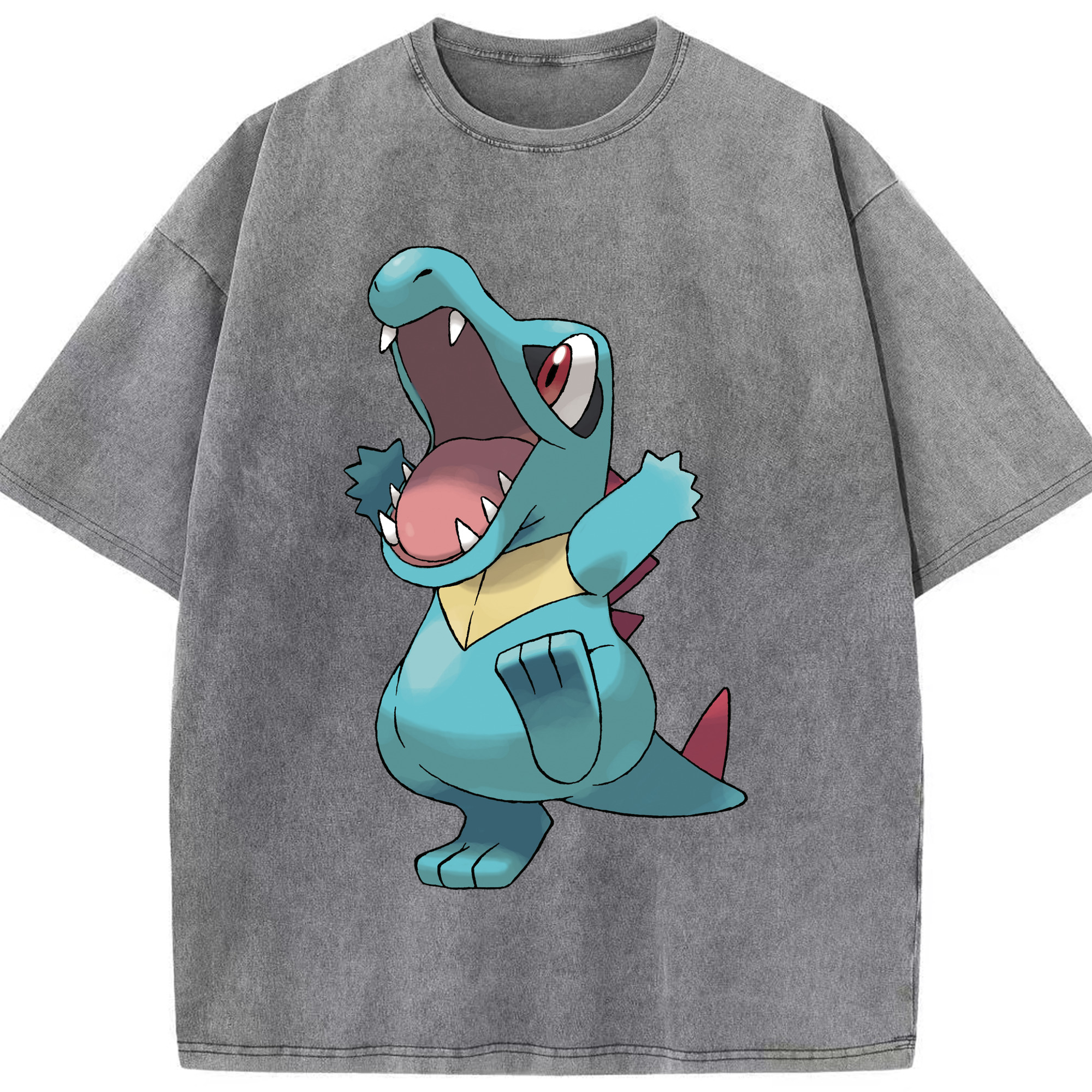 （画像用） ポケットモンスター Pokémon 綿100% ヴィンテージ風 半袖Tシャツ（フロントプリント）