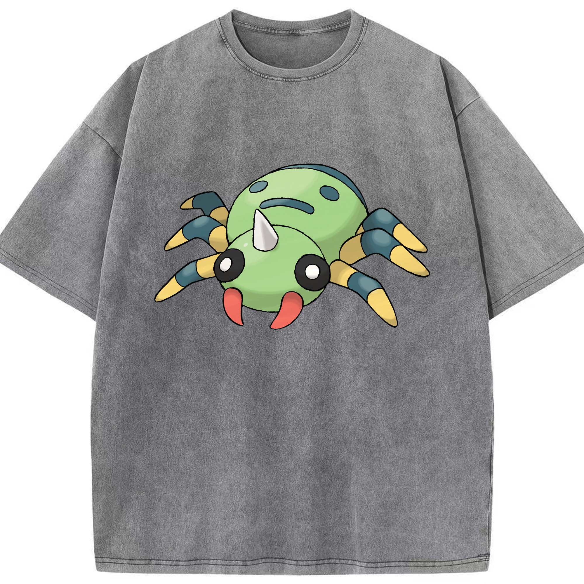（画像用） ポケットモンスター Pokémon 綿100% ヴィンテージ風 半袖Tシャツ（フロントプリント）