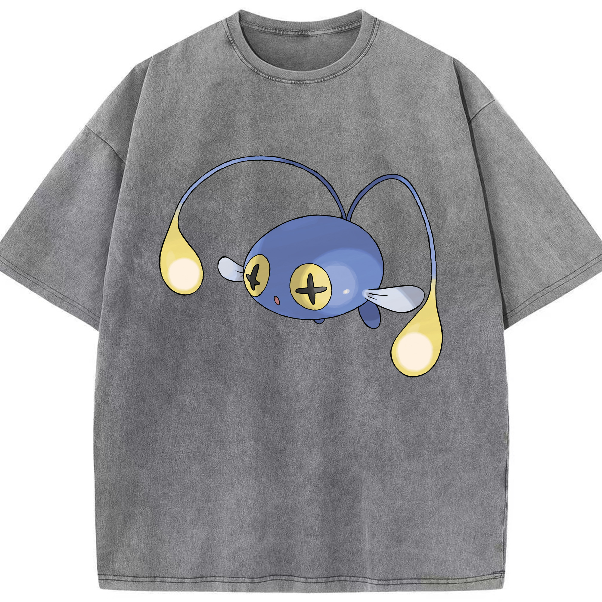 （画像用） ポケットモンスター Pokémon 綿100% ヴィンテージ風 半袖Tシャツ（フロントプリント）