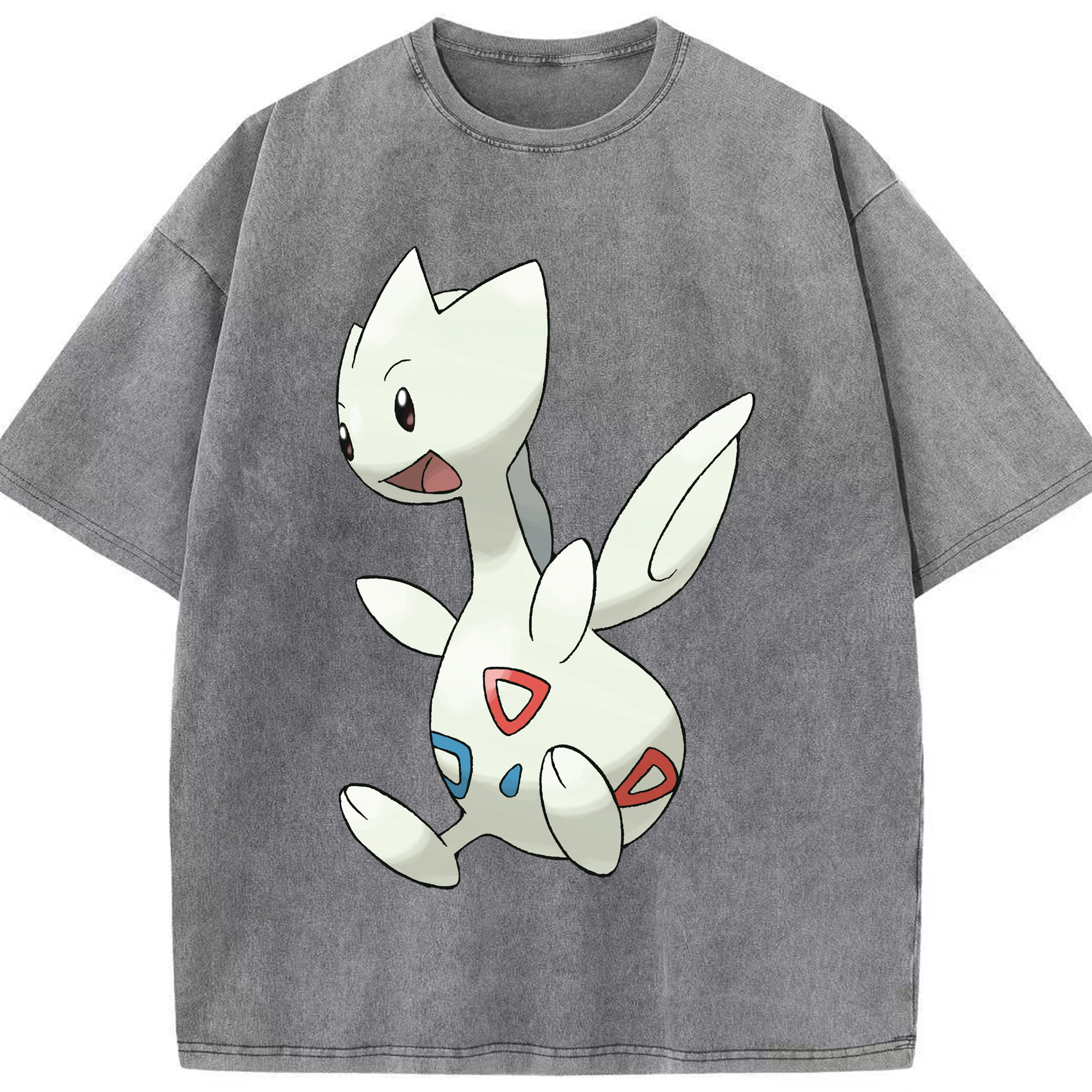 （画像用） ポケットモンスター Pokémon 綿100% ヴィンテージ風 半袖Tシャツ（フロントプリント）