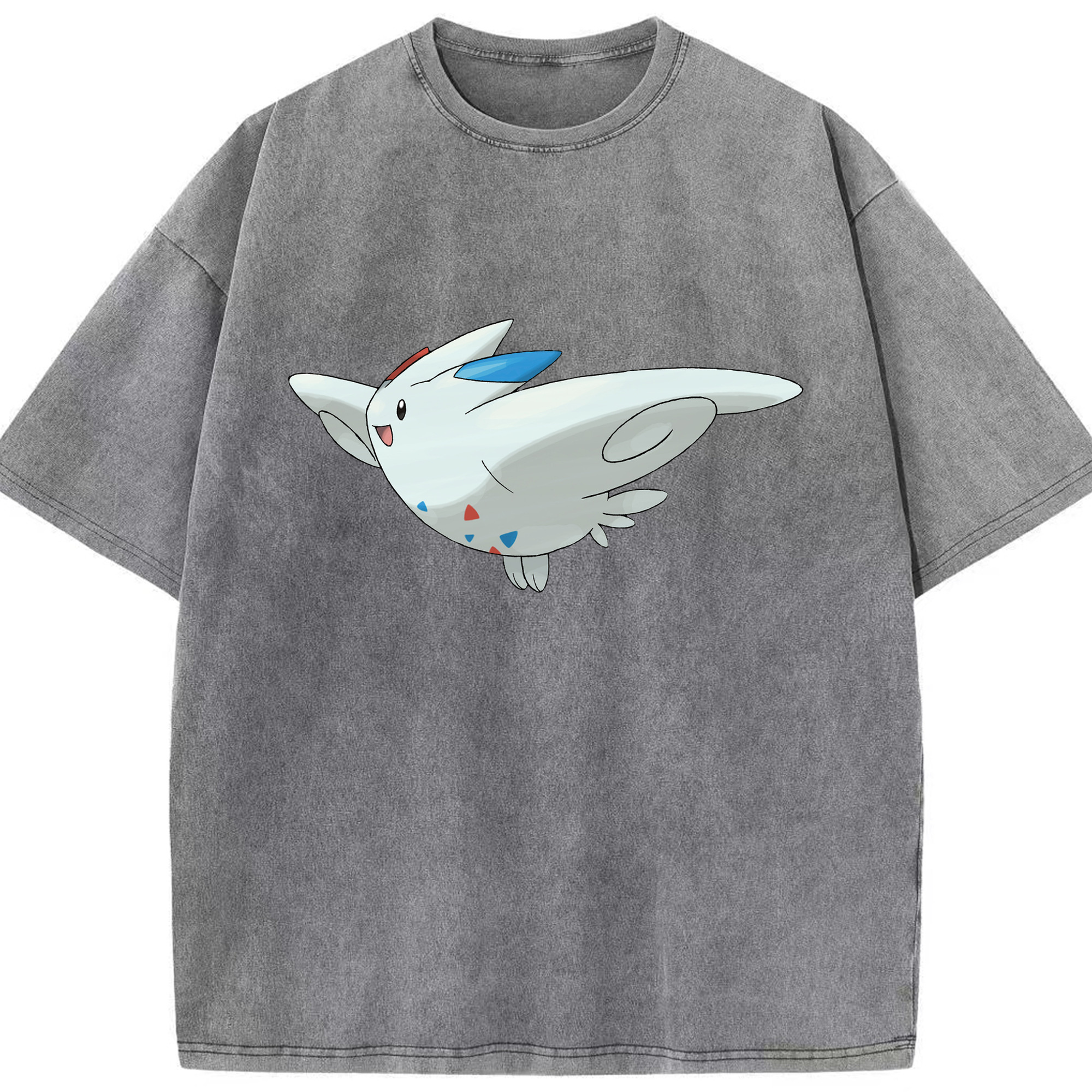 （画像用） ポケットモンスター Pokémon 綿100% ヴィンテージ風 半袖Tシャツ（フロントプリント）