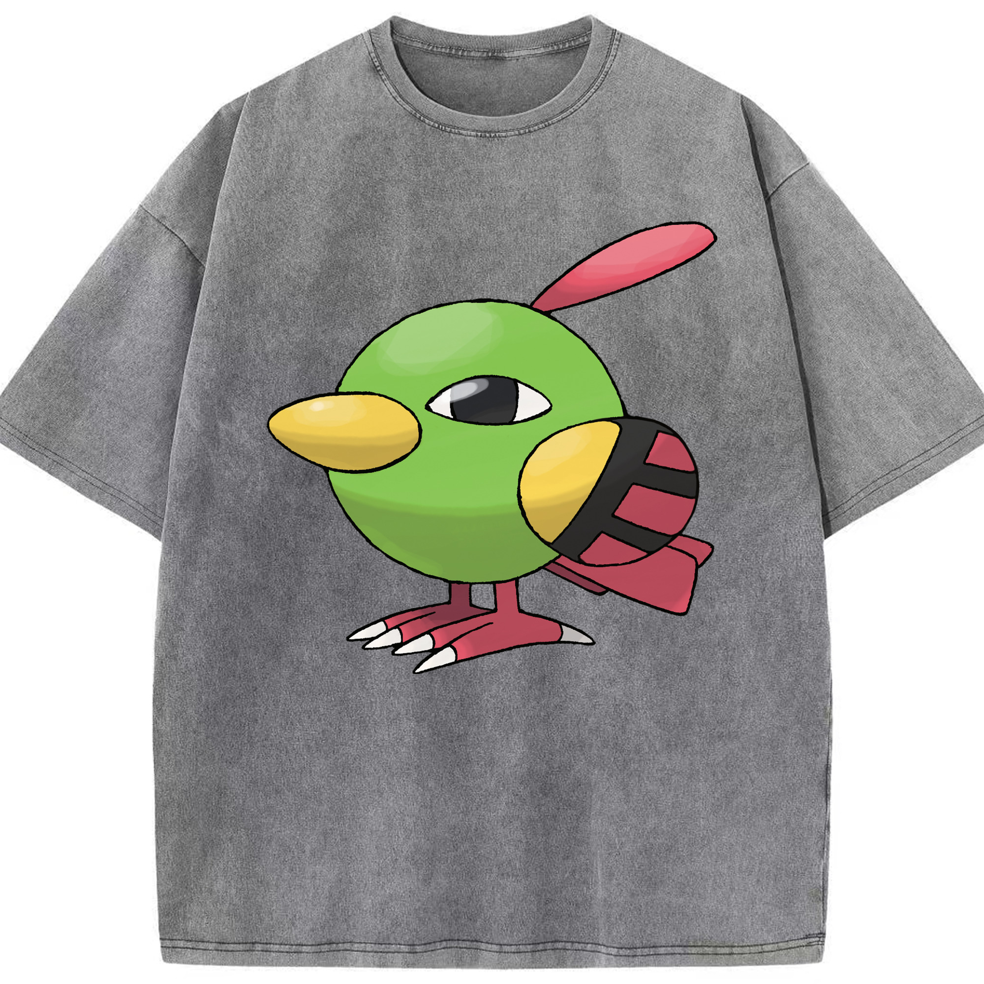 （画像用） ポケットモンスター Pokémon 綿100% ヴィンテージ風 半袖Tシャツ（フロントプリント）