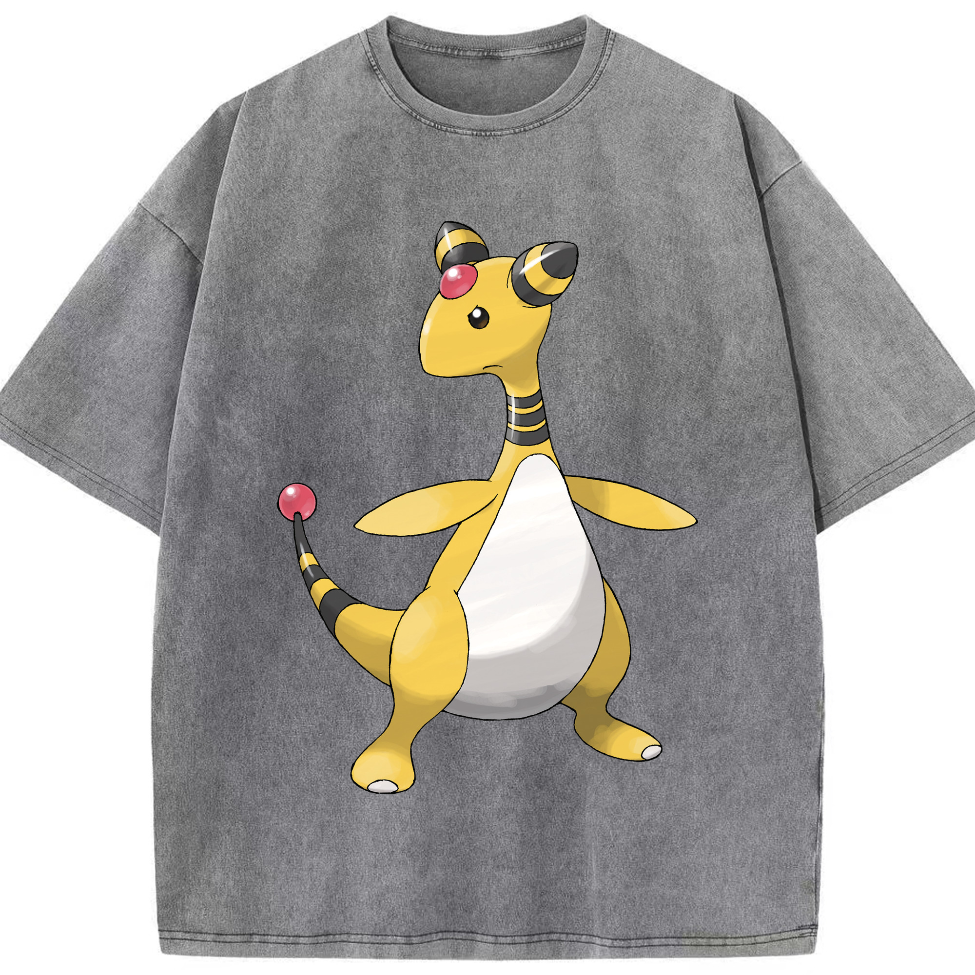 （画像用） ポケットモンスター Pokémon 綿100% ヴィンテージ風 半袖Tシャツ（フロントプリント）