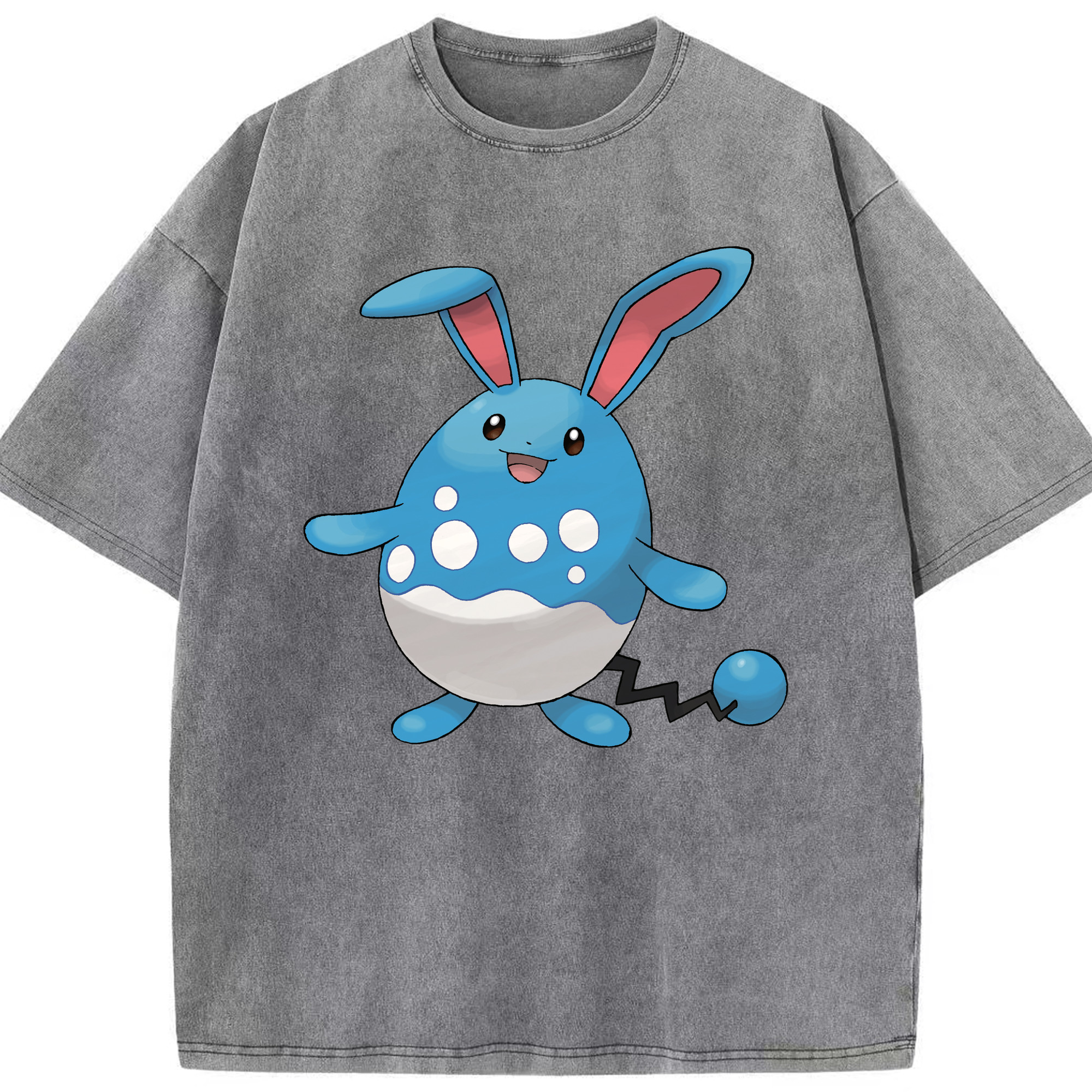 （画像用） ポケットモンスター Pokémon 綿100% ヴィンテージ風 半袖Tシャツ（フロントプリント）