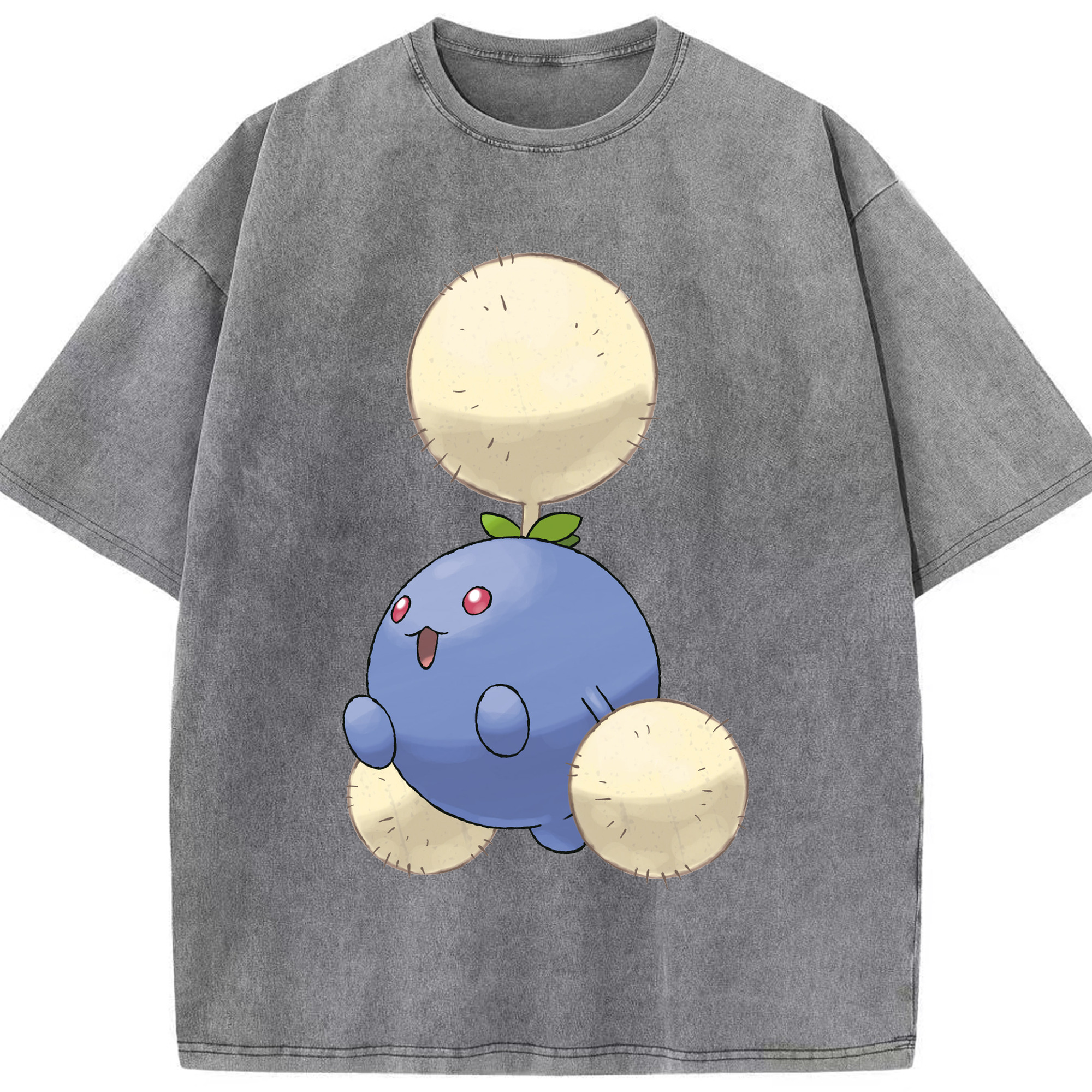 （画像用） ポケットモンスター Pokémon 綿100% ヴィンテージ風 半袖Tシャツ（フロントプリント）