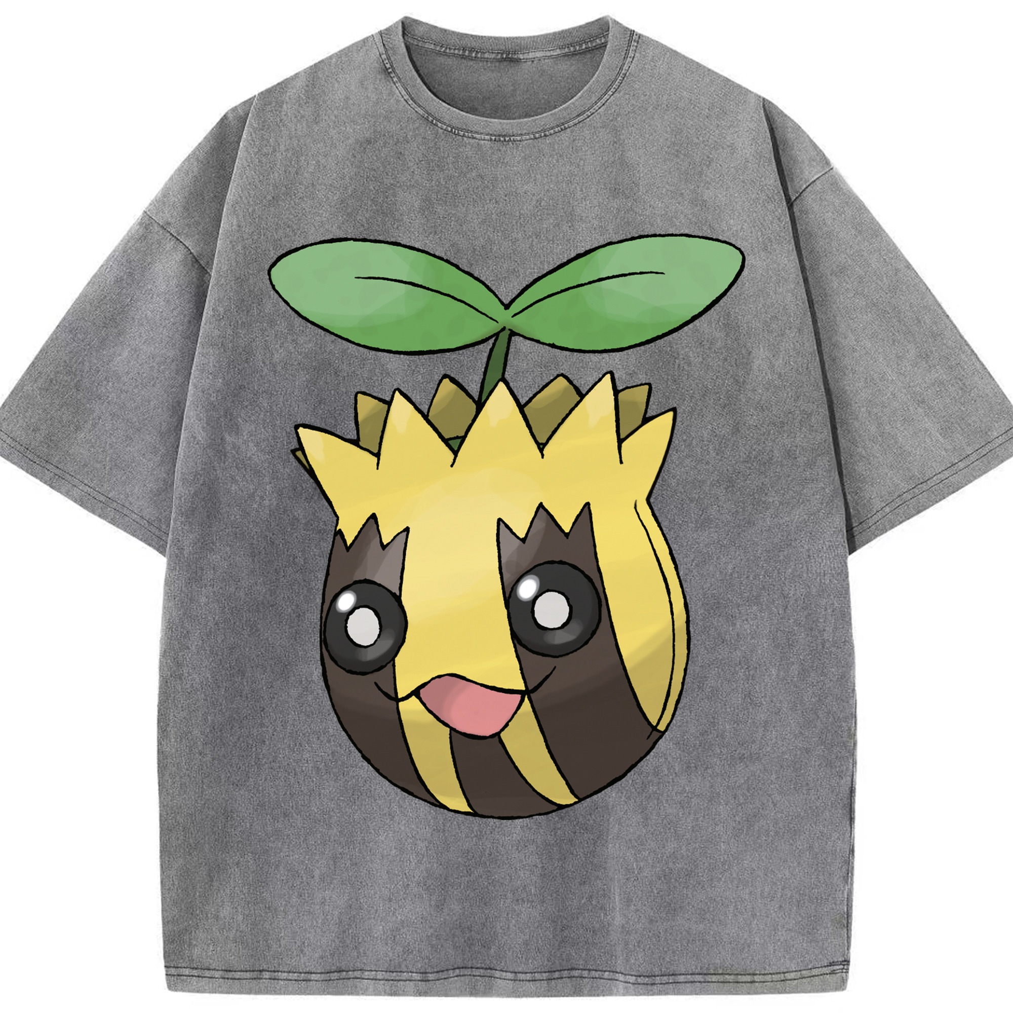 （画像用） ポケットモンスター Pokémon 綿100% ヴィンテージ風 半袖Tシャツ（フロントプリント）