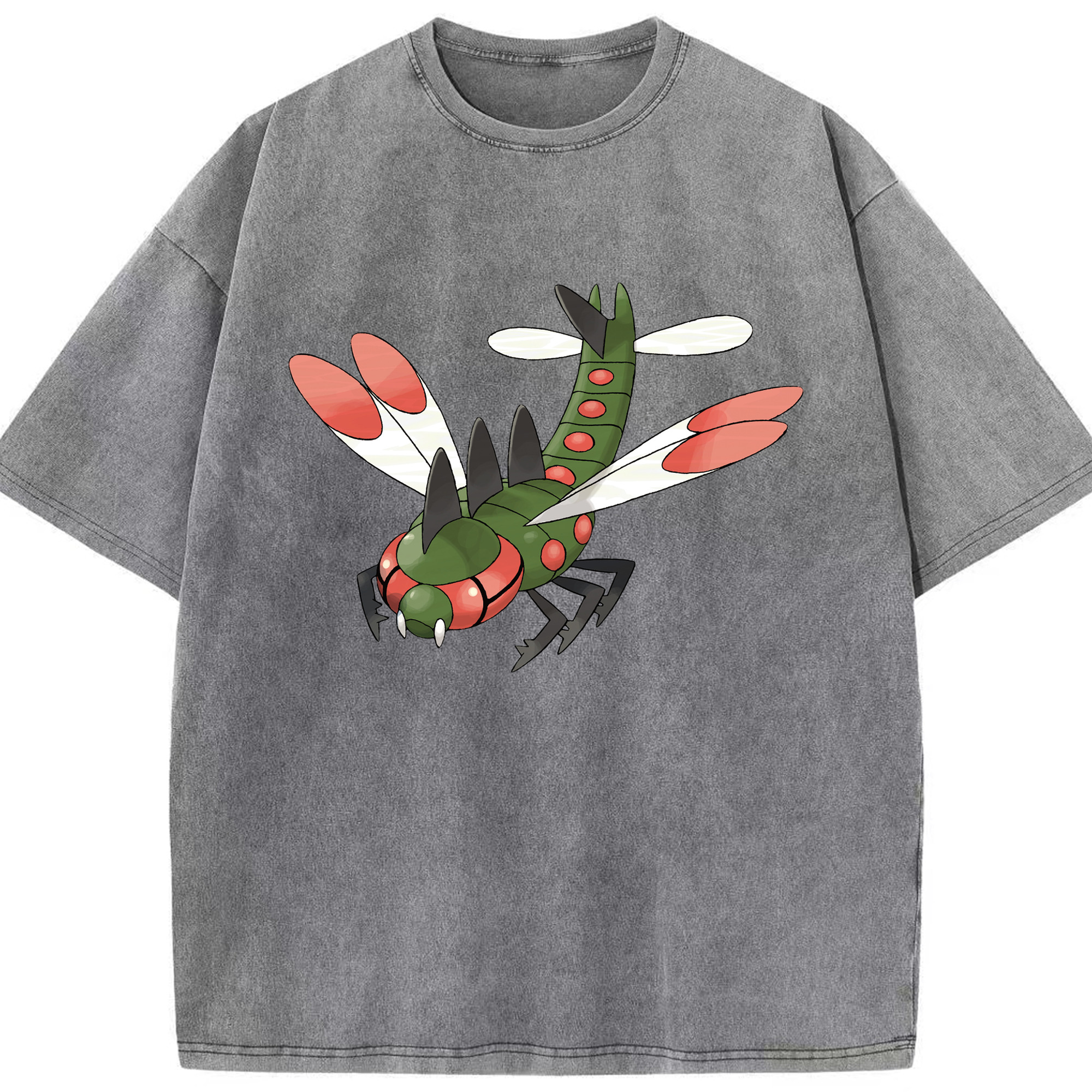 （画像用） ポケットモンスター Pokémon 綿100% ヴィンテージ風 半袖Tシャツ（フロントプリント）
