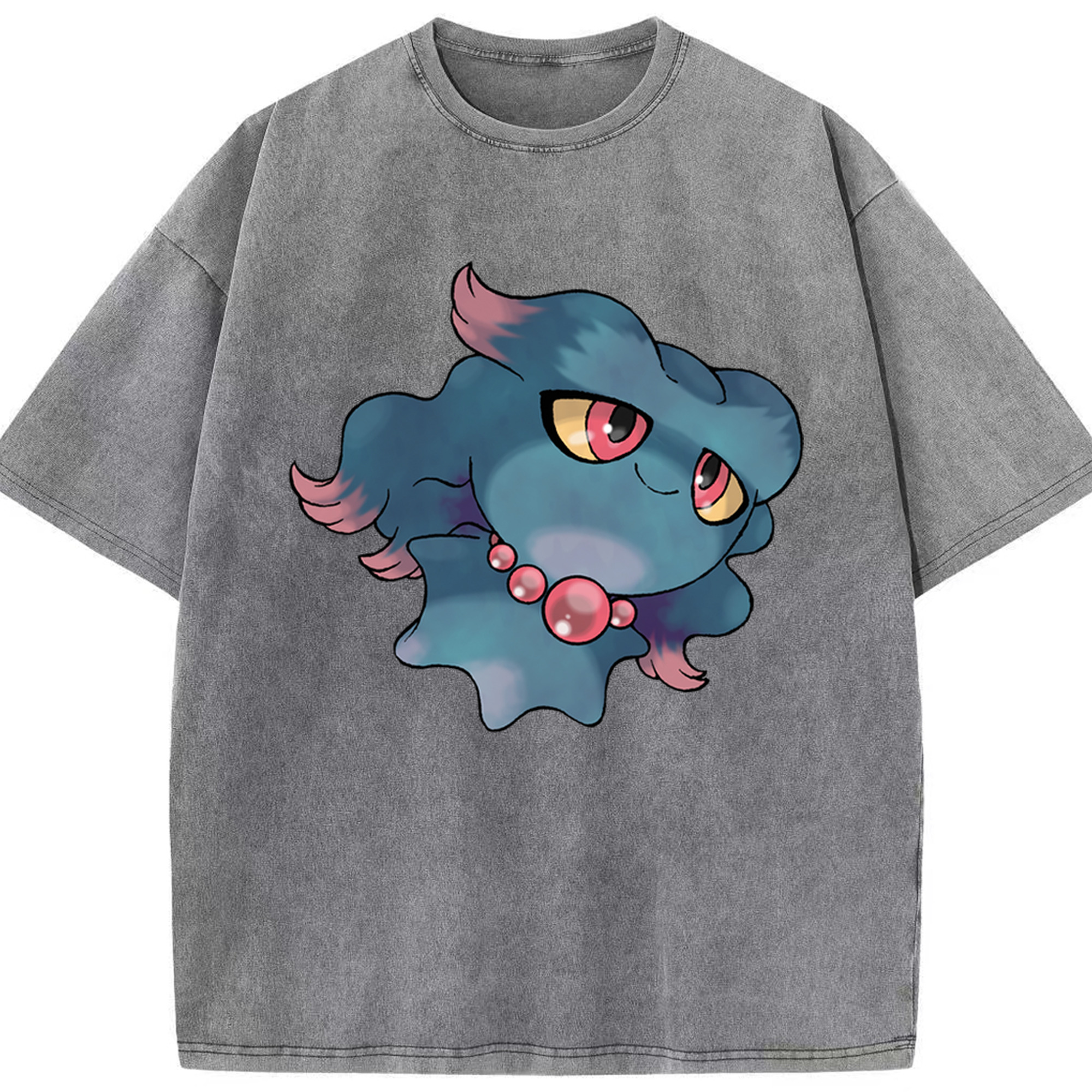 （画像用） ポケットモンスター Pokémon 綿100% ヴィンテージ風 半袖Tシャツ（フロントプリント）