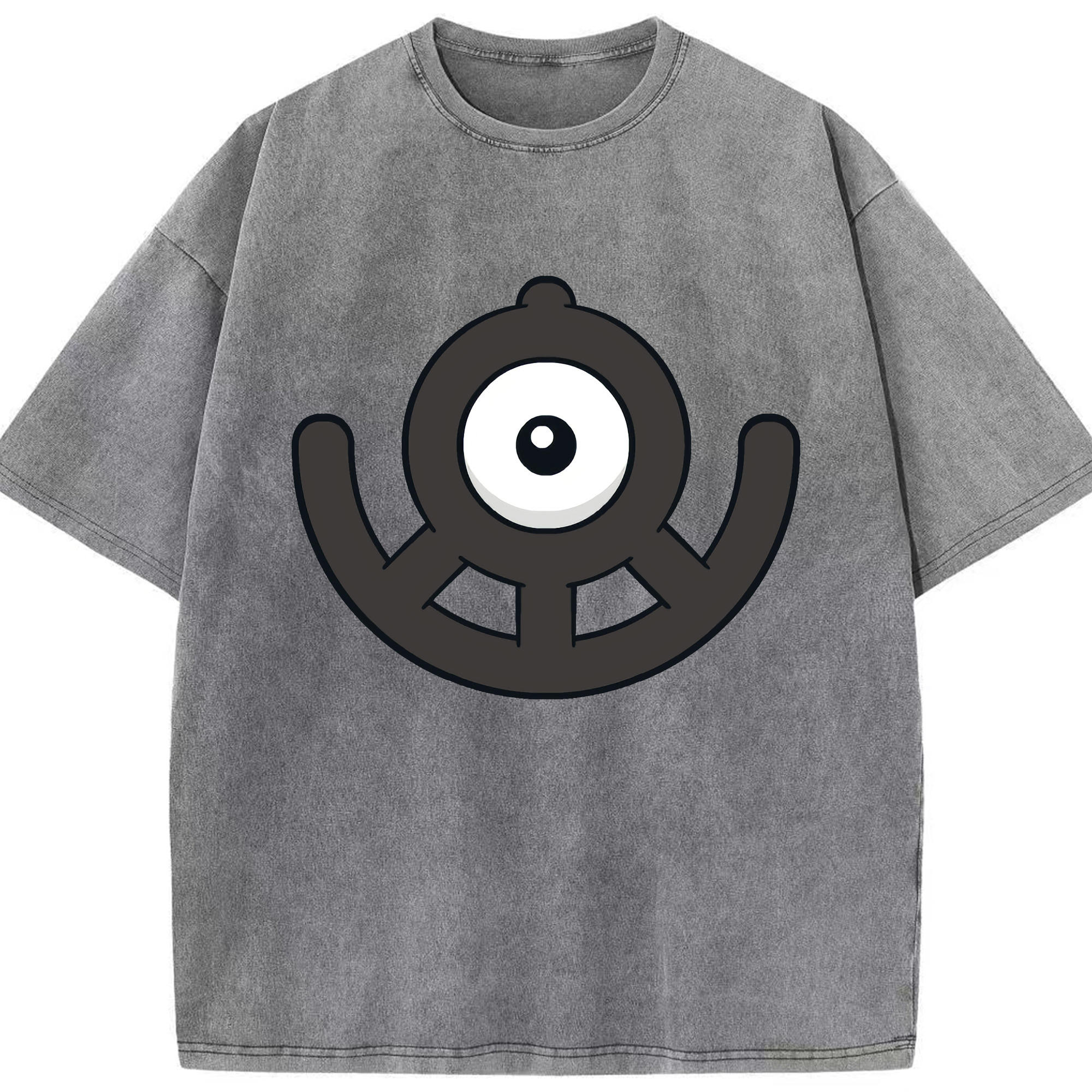 （画像用） ポケットモンスター Pokémon 綿100% ヴィンテージ風 半袖Tシャツ（フロントプリント）