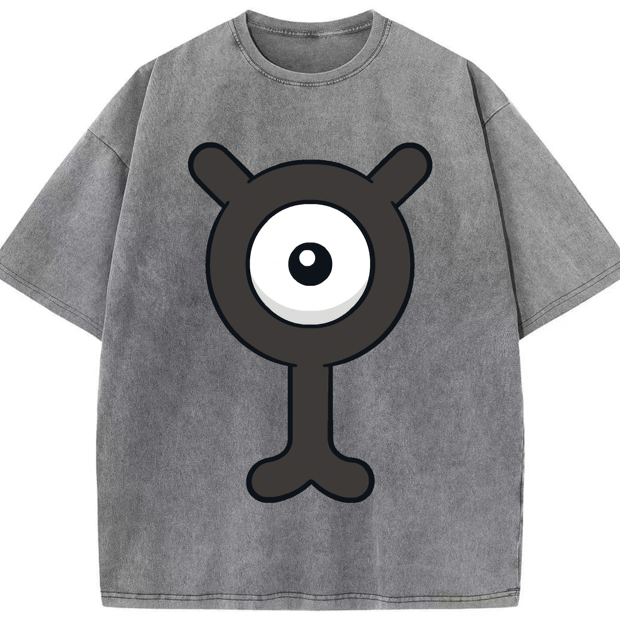 （画像用） ポケットモンスター Pokémon 綿100% ヴィンテージ風 半袖Tシャツ（フロントプリント）