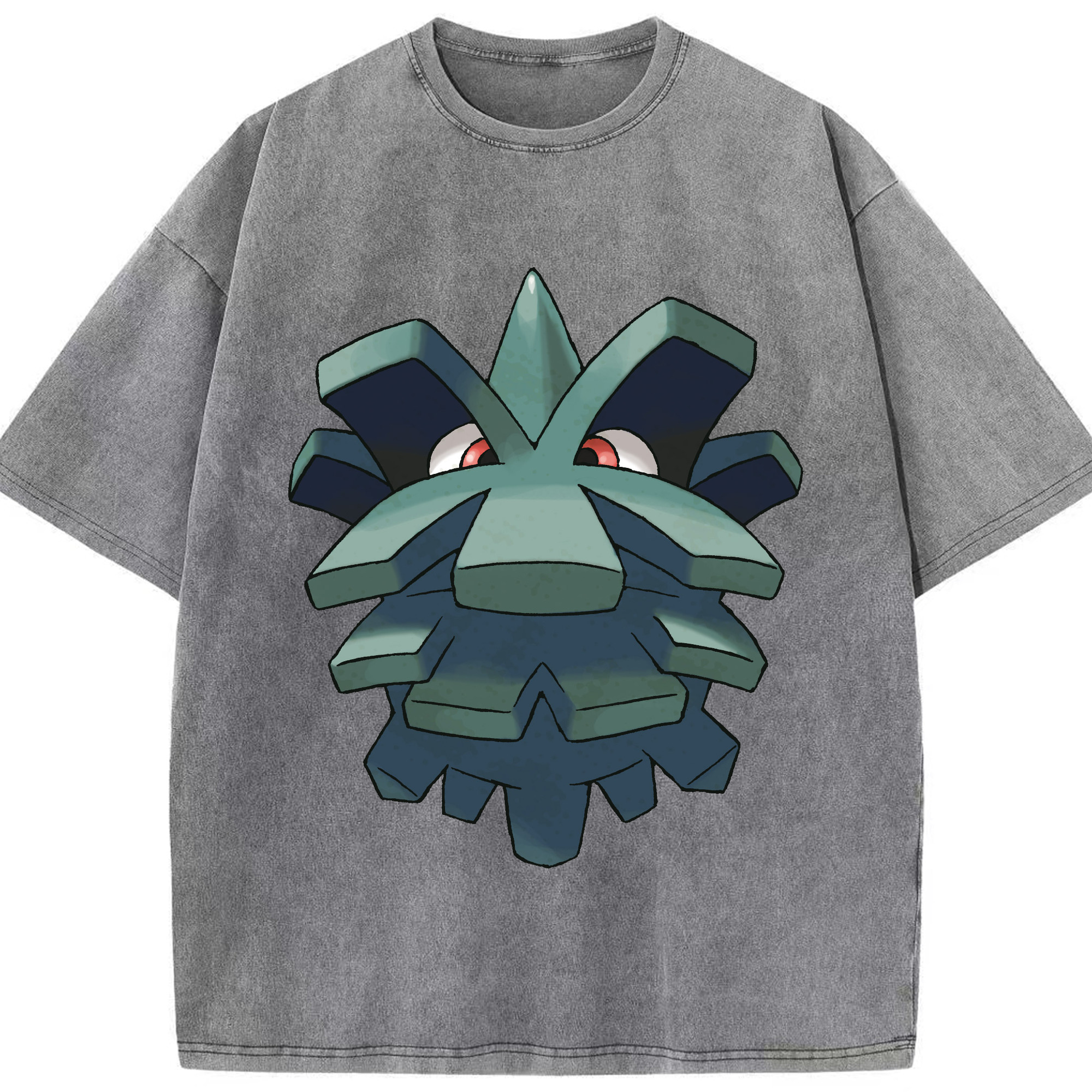 （画像用） ポケットモンスター Pokémon 綿100% ヴィンテージ風 半袖Tシャツ（フロントプリント）