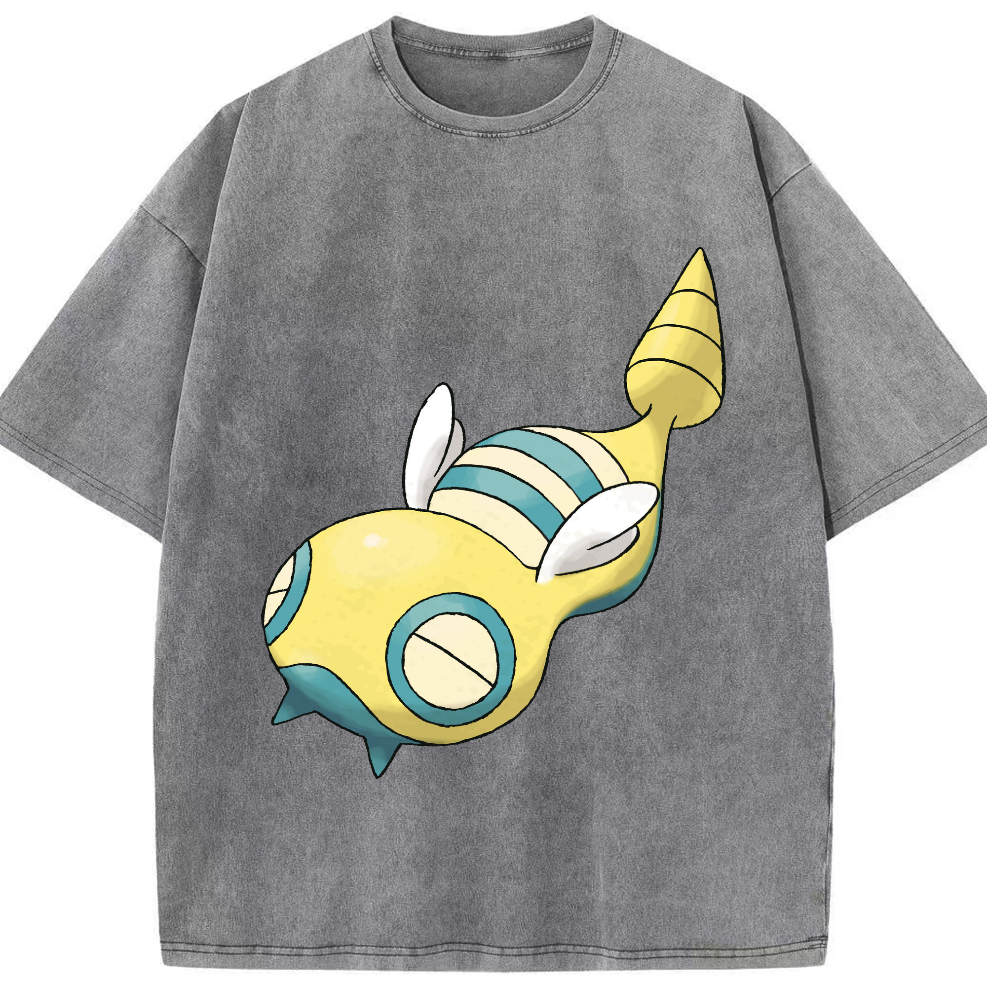 （画像用） ポケットモンスター Pokémon 綿100% ヴィンテージ風 半袖Tシャツ（フロントプリント）