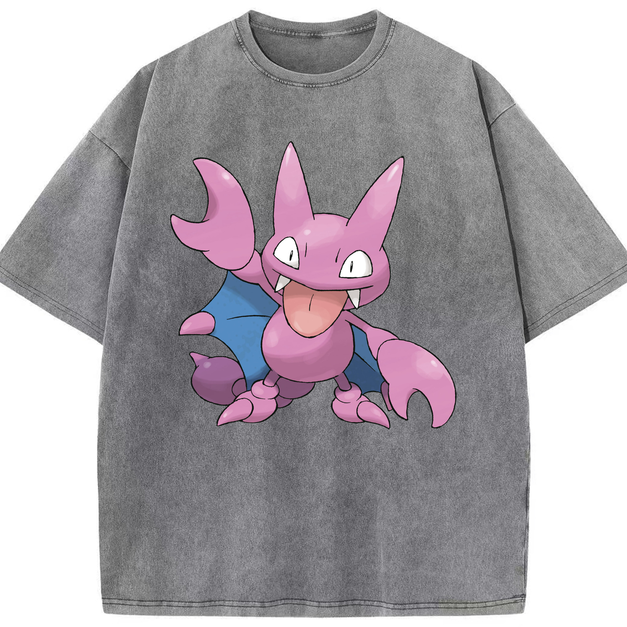 （画像用） ポケットモンスター Pokémon 綿100% ヴィンテージ風 半袖Tシャツ（フロントプリント）