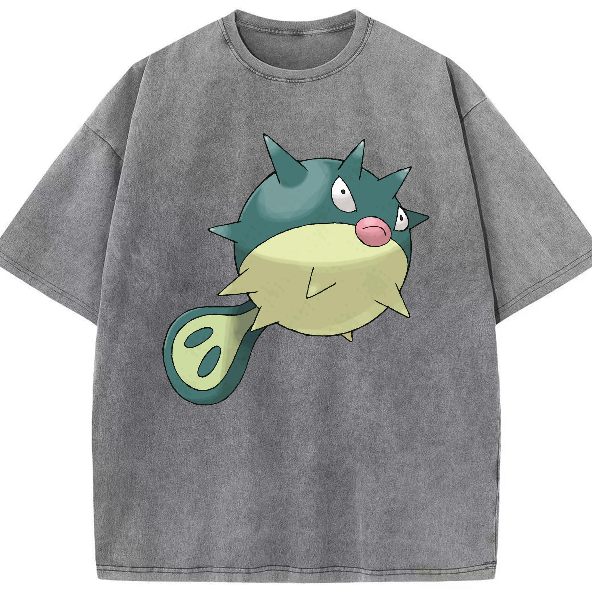 （画像用） ポケットモンスター Pokémon 綿100% ヴィンテージ風 半袖Tシャツ（フロントプリント）