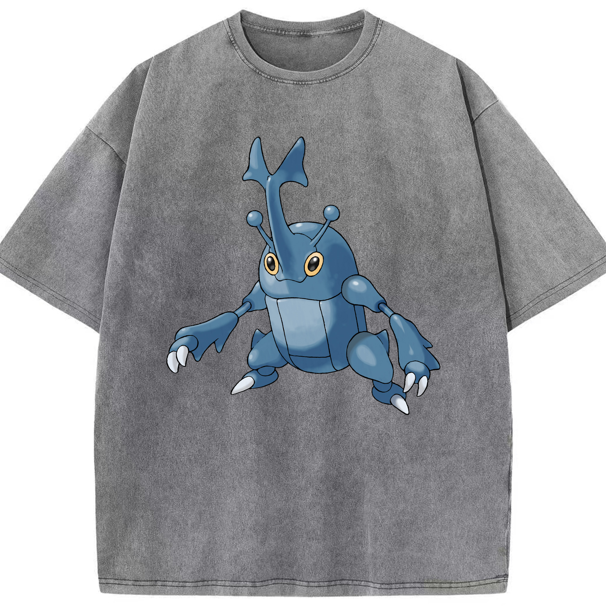 （画像用） ポケットモンスター Pokémon 綿100% ヴィンテージ風 半袖Tシャツ（フロントプリント）