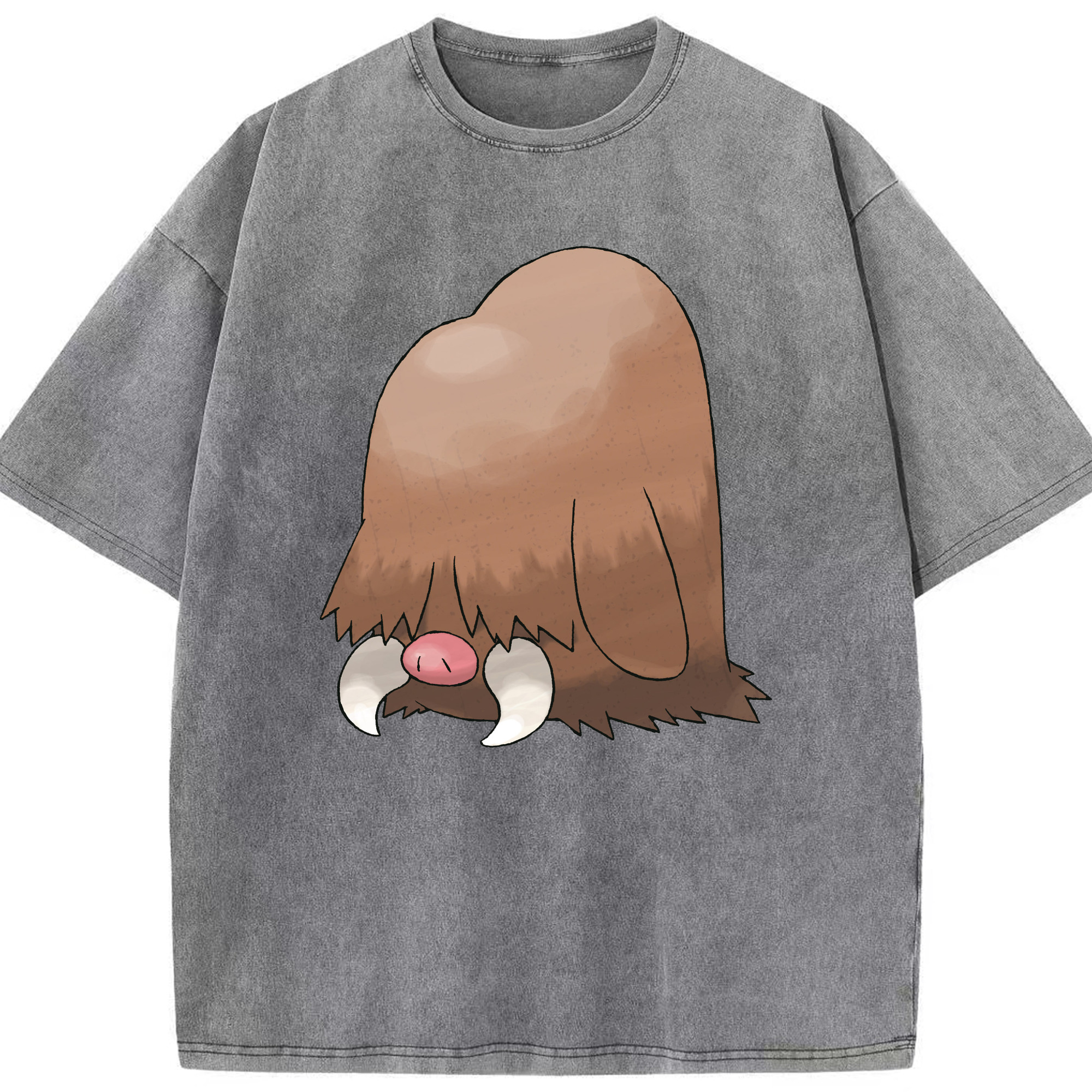 （画像用） ポケットモンスター Pokémon 綿100% ヴィンテージ風 半袖Tシャツ（フロントプリント）