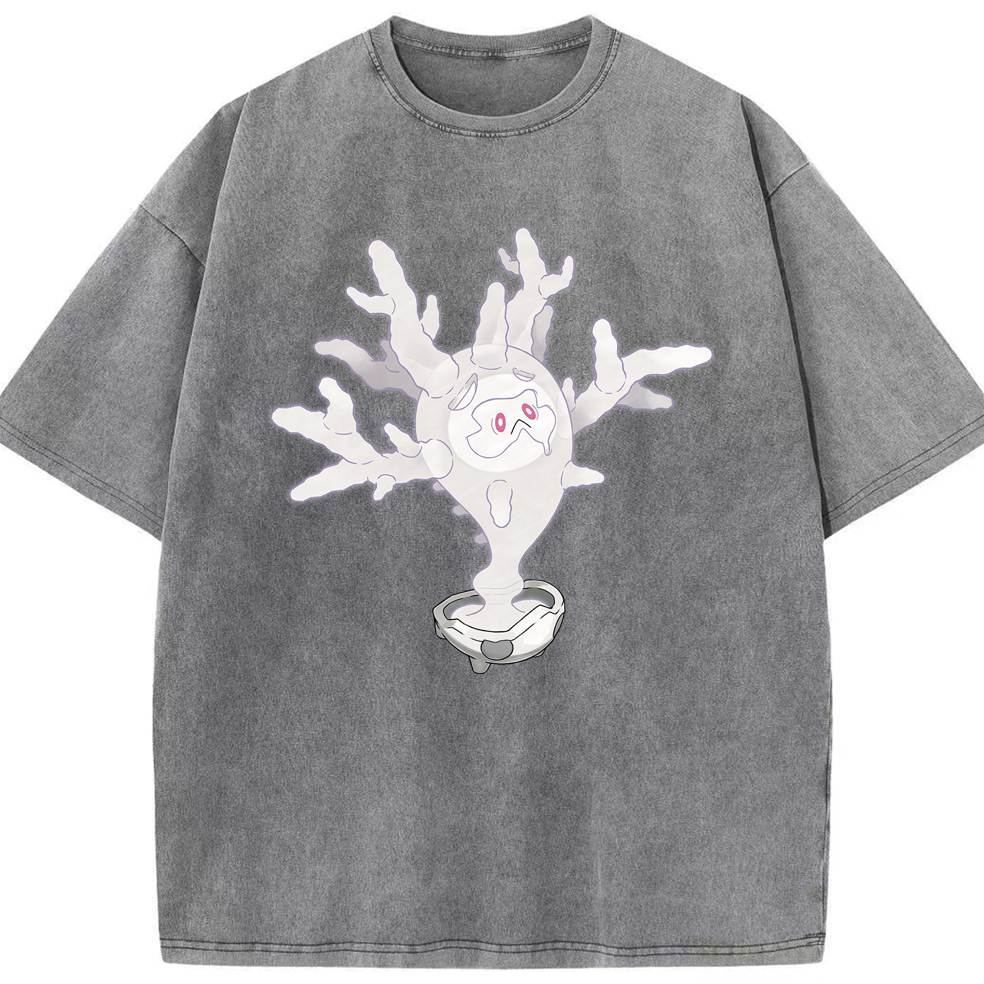 （画像用） ポケットモンスター Pokémon 綿100% ヴィンテージ風 半袖Tシャツ（フロントプリント）
