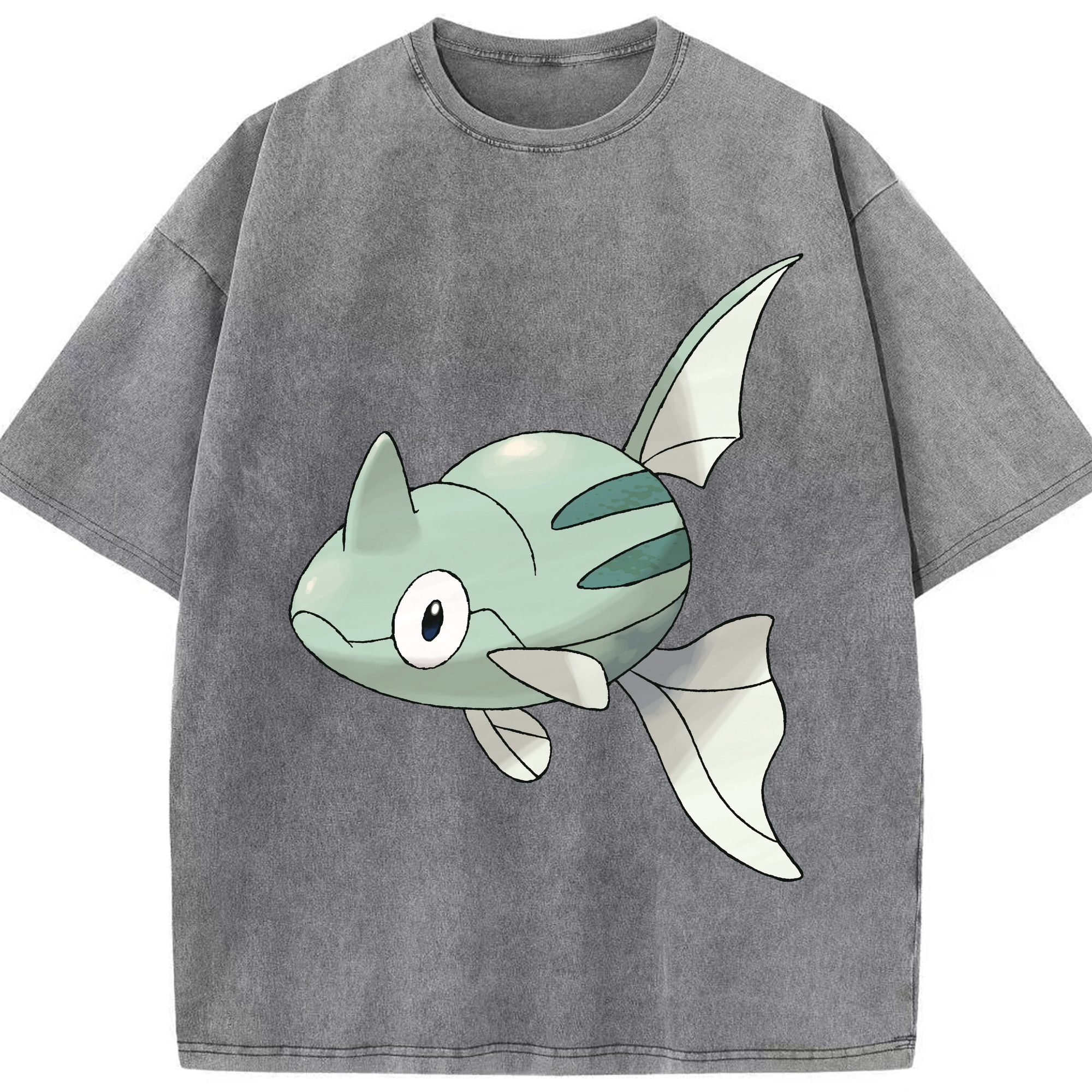 （画像用） ポケットモンスター Pokémon 綿100% ヴィンテージ風 半袖Tシャツ（フロントプリント）