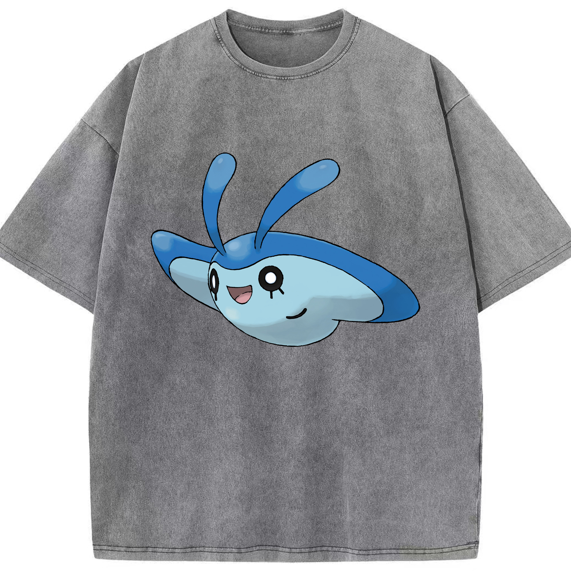 （画像用） ポケットモンスター Pokémon 綿100% ヴィンテージ風 半袖Tシャツ（フロントプリント）