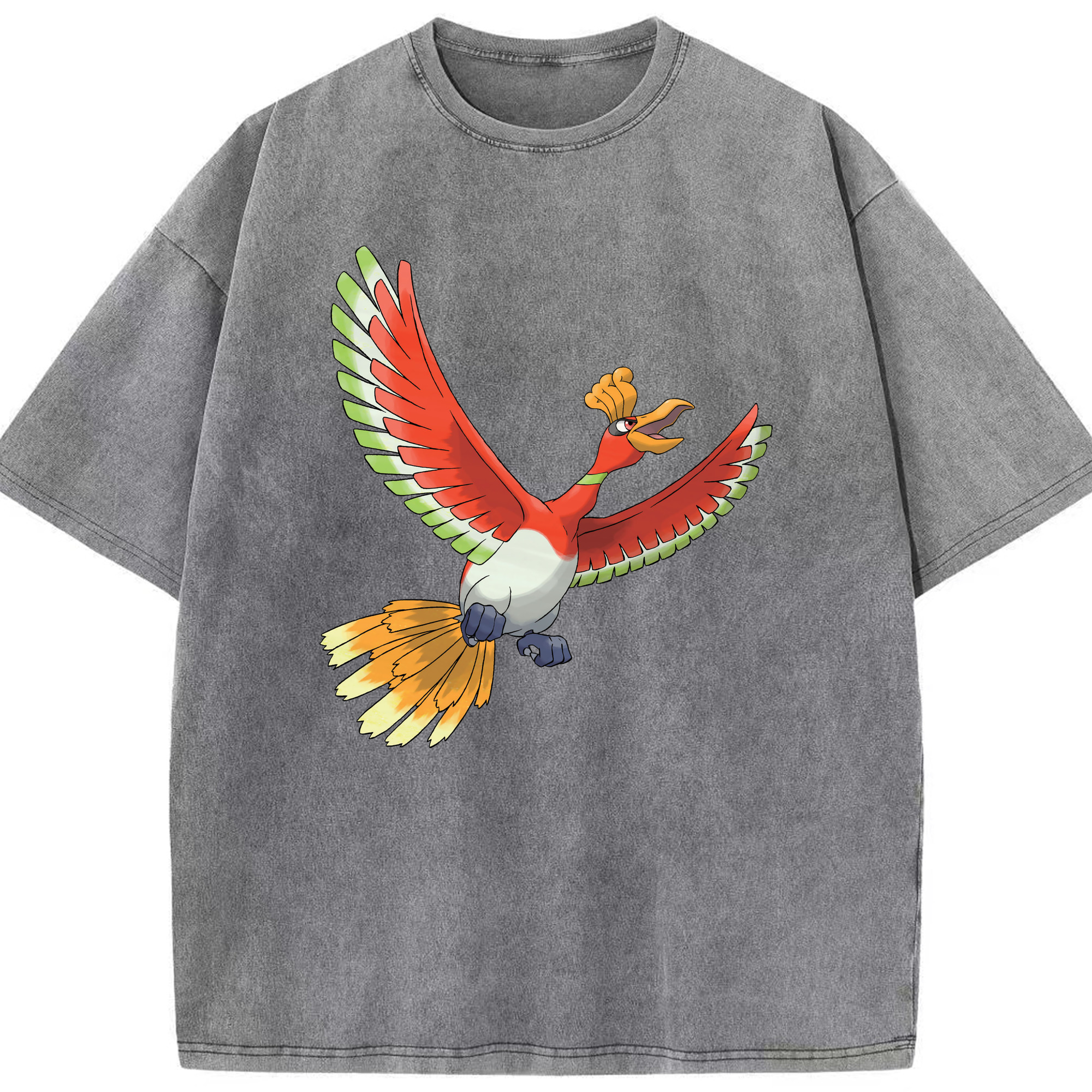 （画像用） ポケットモンスター Pokémon 綿100% ヴィンテージ風 半袖Tシャツ（フロントプリント）