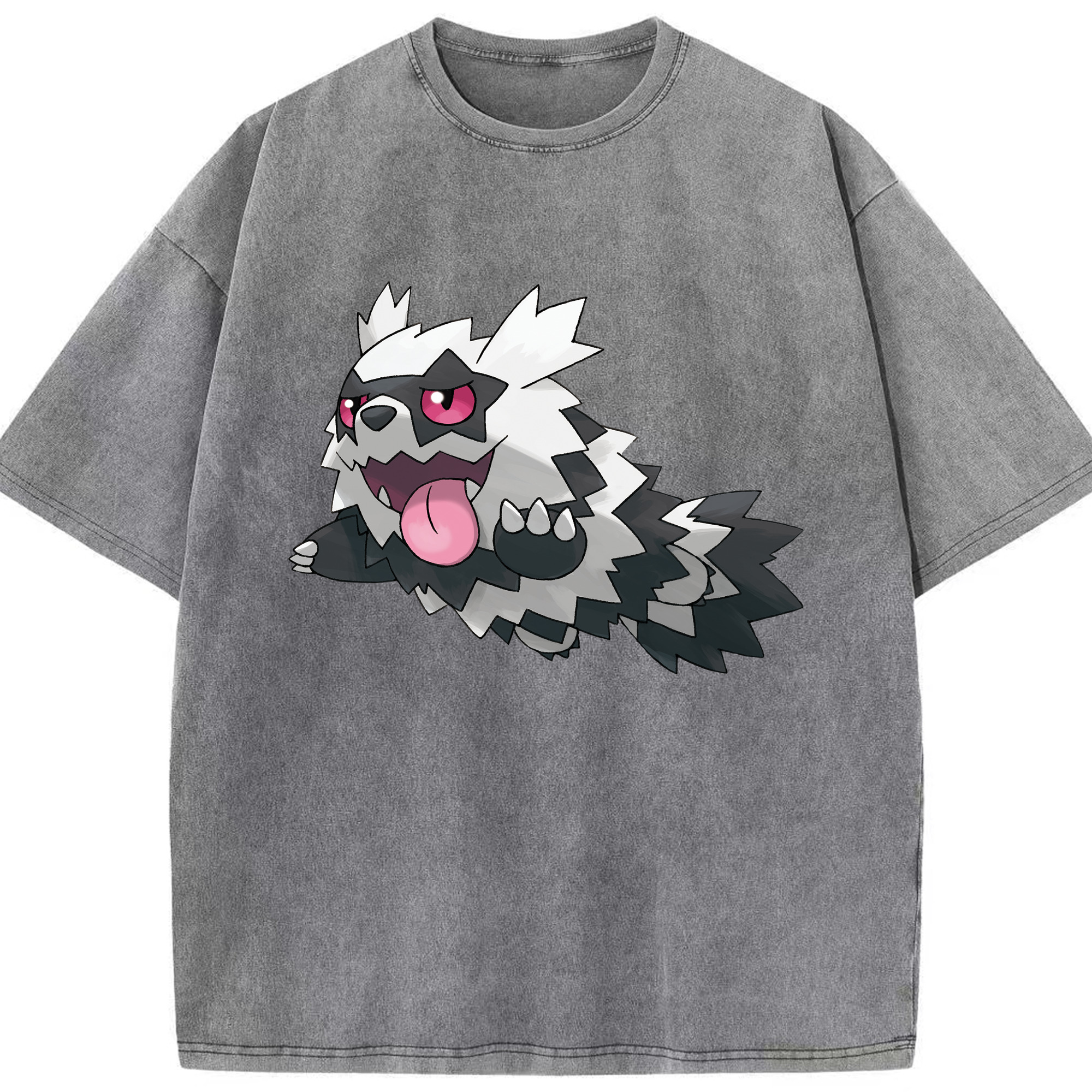 （画像用） ポケットモンスター Pokémon 綿100% ヴィンテージ風 半袖Tシャツ（フロントプリント）