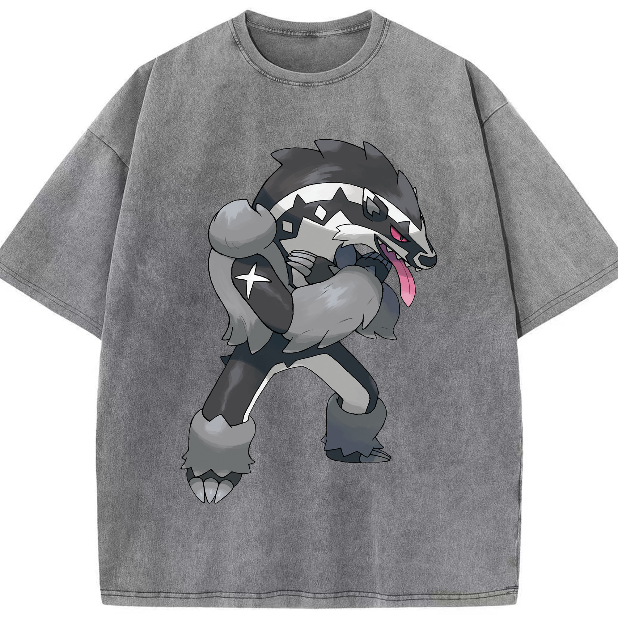 （画像用） ポケットモンスター Pokémon 綿100% ヴィンテージ風 半袖Tシャツ（フロントプリント）