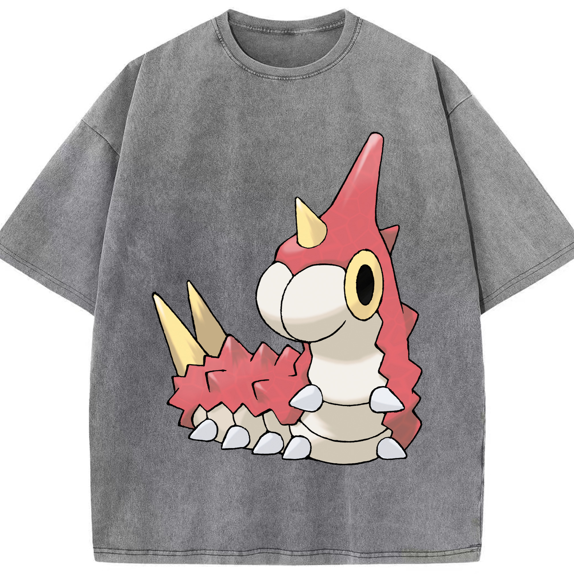 （画像用） ポケットモンスター Pokémon 綿100% ヴィンテージ風 半袖Tシャツ（フロントプリント）