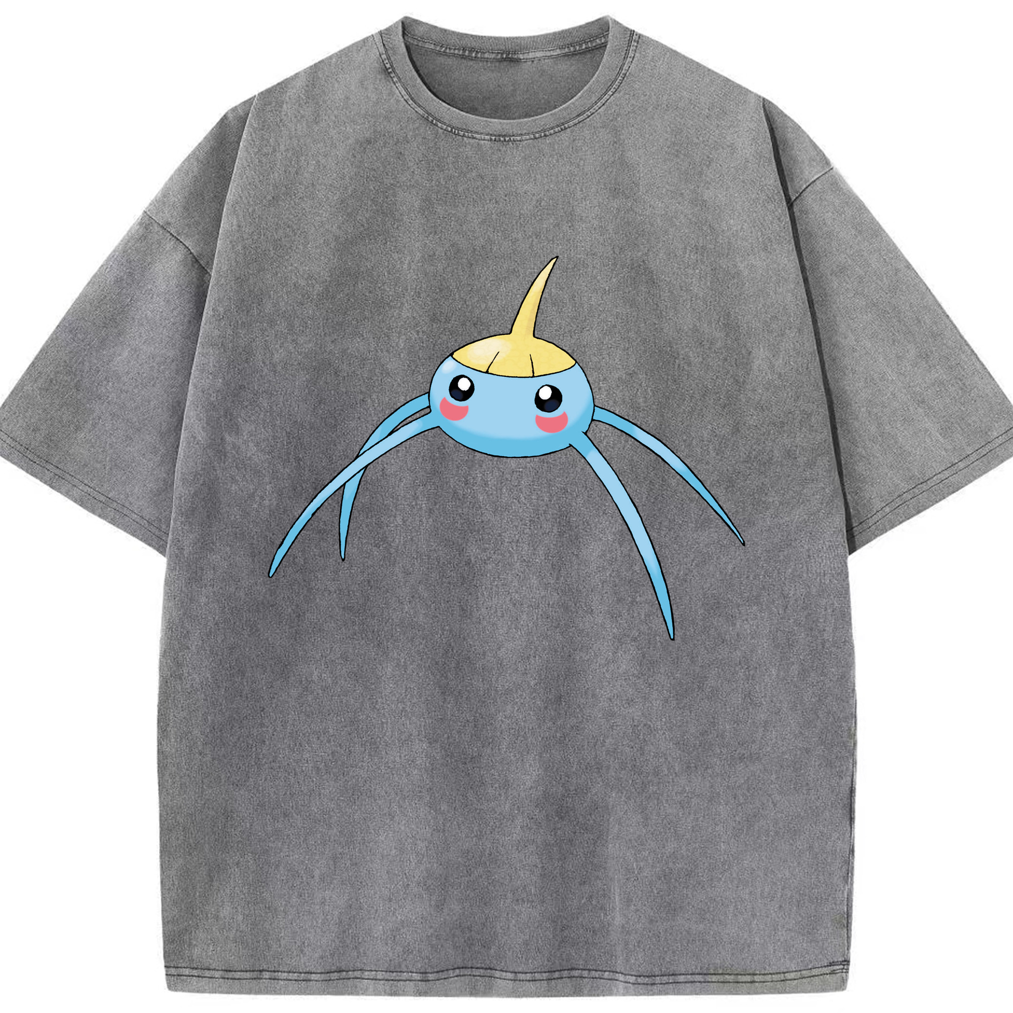 （画像用） ポケットモンスター Pokémon 綿100% ヴィンテージ風 半袖Tシャツ（フロントプリント）