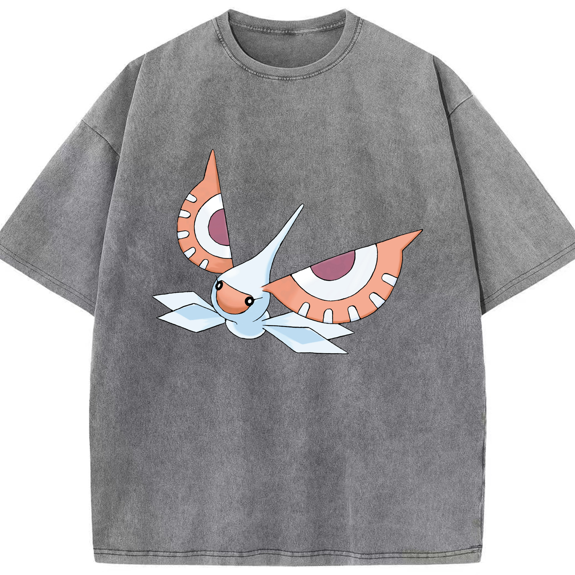 （画像用） ポケットモンスター Pokémon 綿100% ヴィンテージ風 半袖Tシャツ（フロントプリント）