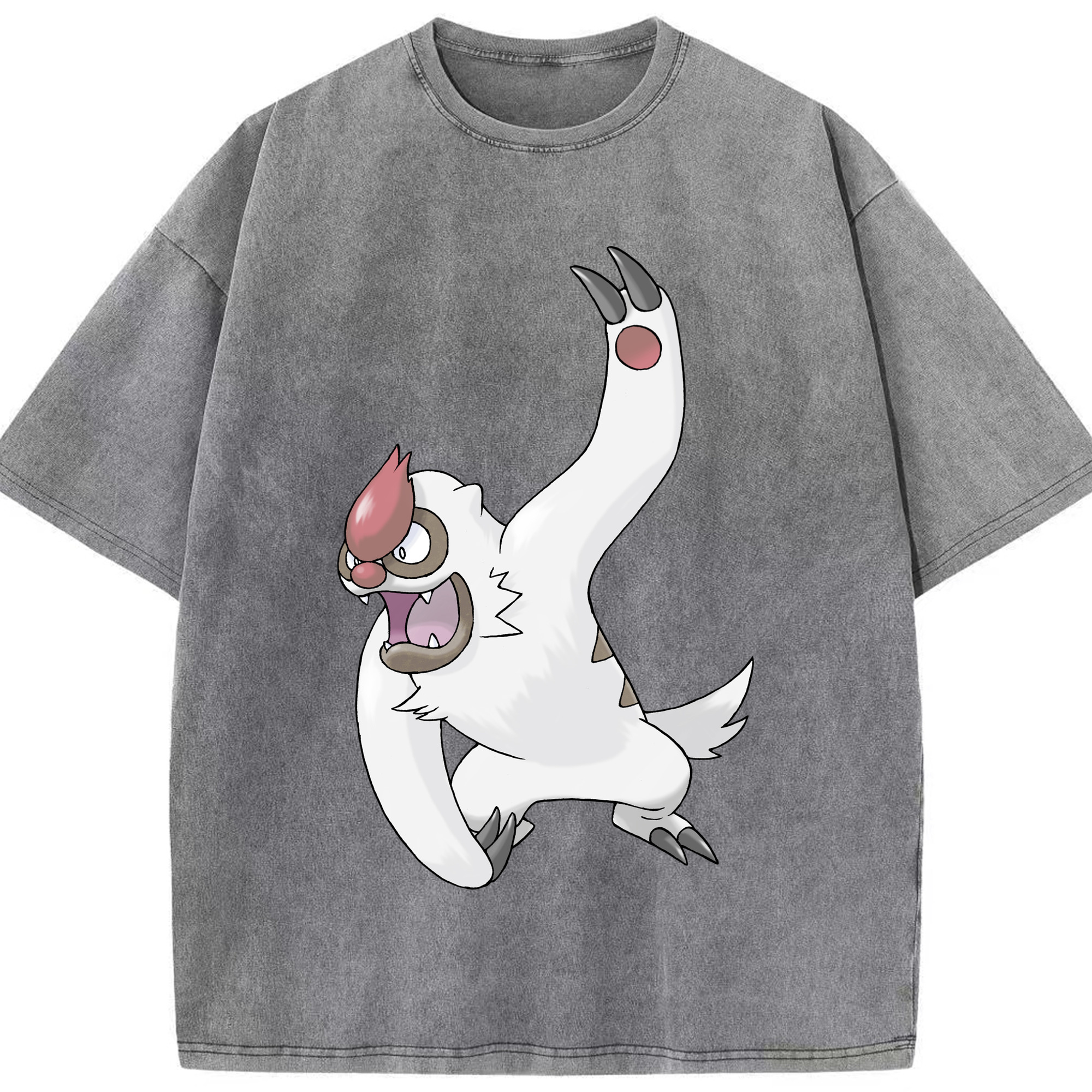 （画像用） ポケットモンスター Pokémon 綿100% ヴィンテージ風 半袖Tシャツ（フロントプリント）