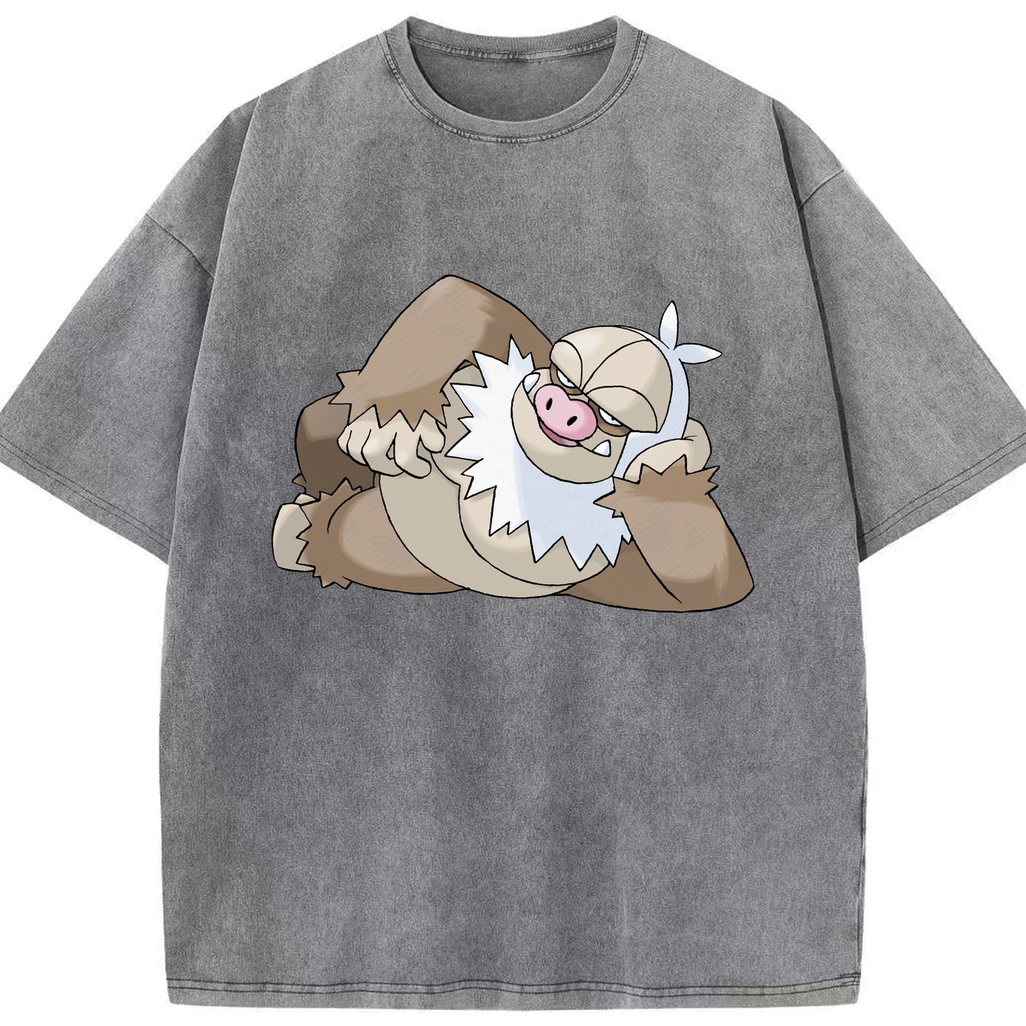 （画像用） ポケットモンスター Pokémon 綿100% ヴィンテージ風 半袖Tシャツ（フロントプリント）