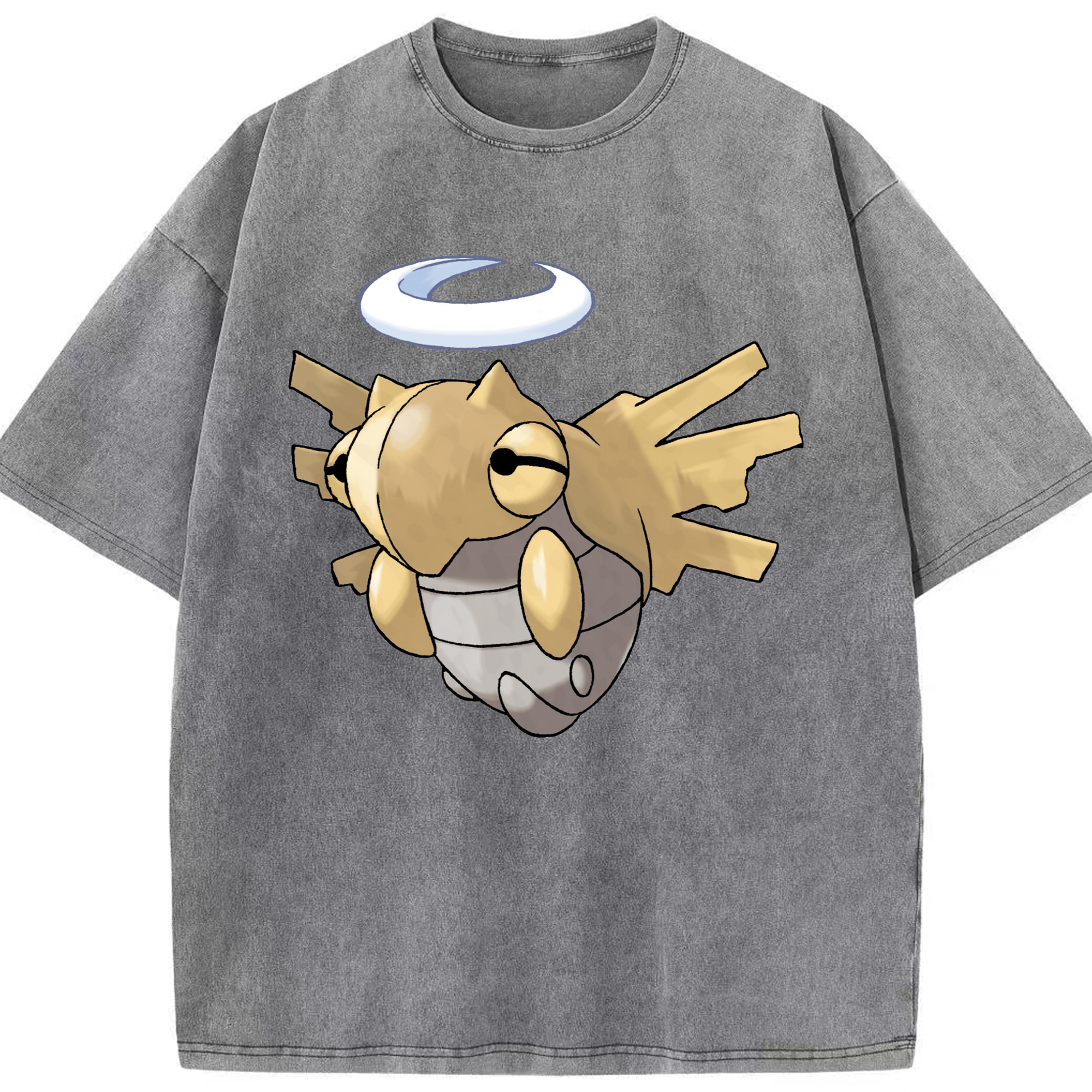 （画像用） ポケットモンスター Pokémon 綿100% ヴィンテージ風 半袖Tシャツ（フロントプリント）