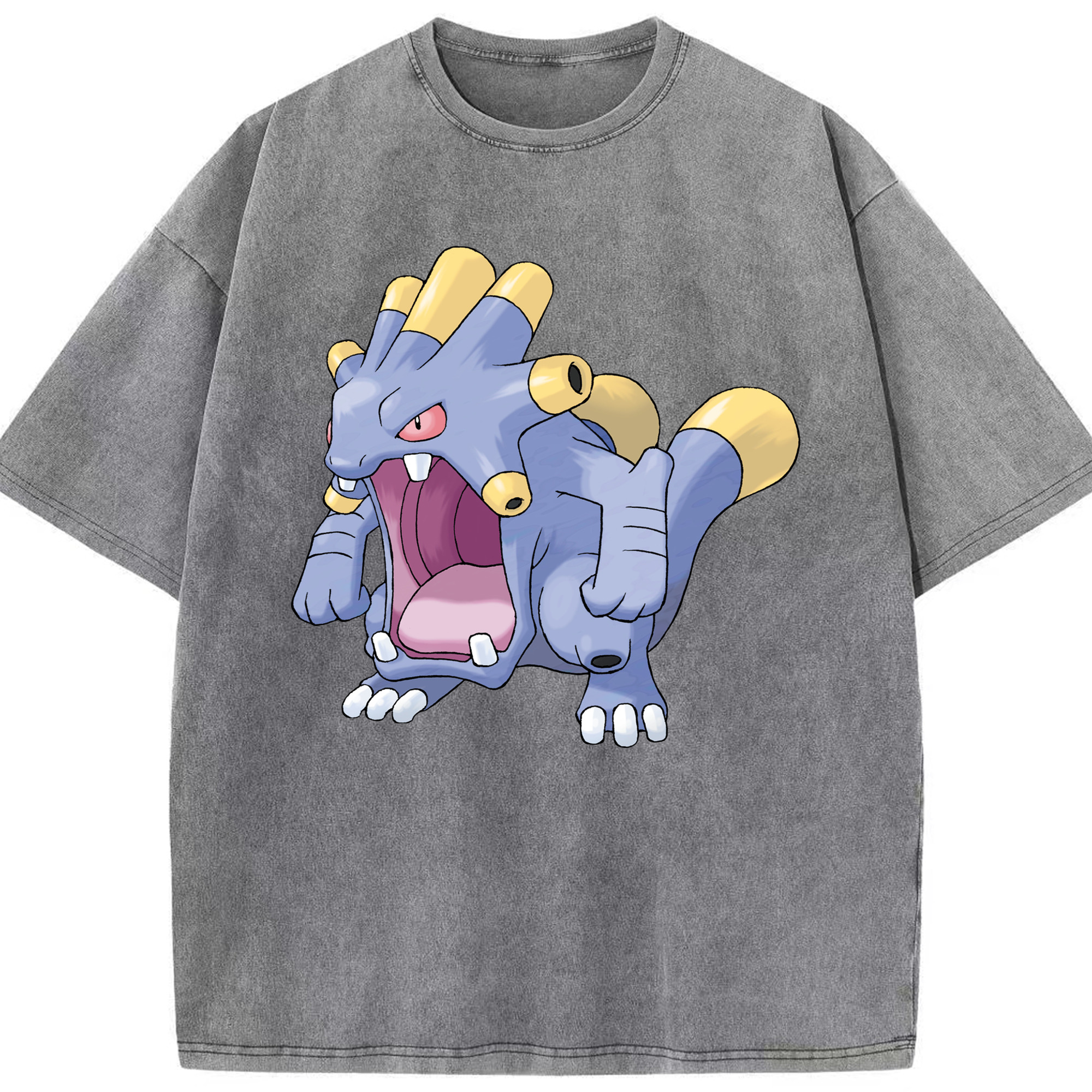 （画像用） ポケットモンスター Pokémon 綿100% ヴィンテージ風 半袖Tシャツ（フロントプリント）