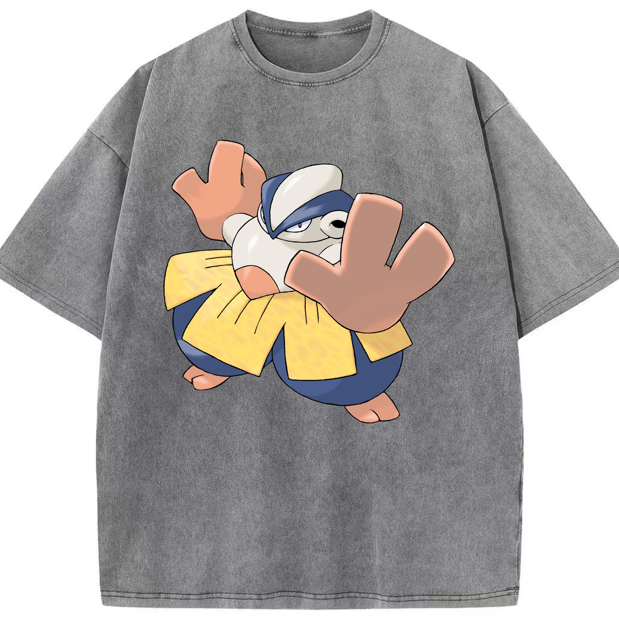 （画像用） ポケットモンスター Pokémon 綿100% ヴィンテージ風 半袖Tシャツ（フロントプリント）