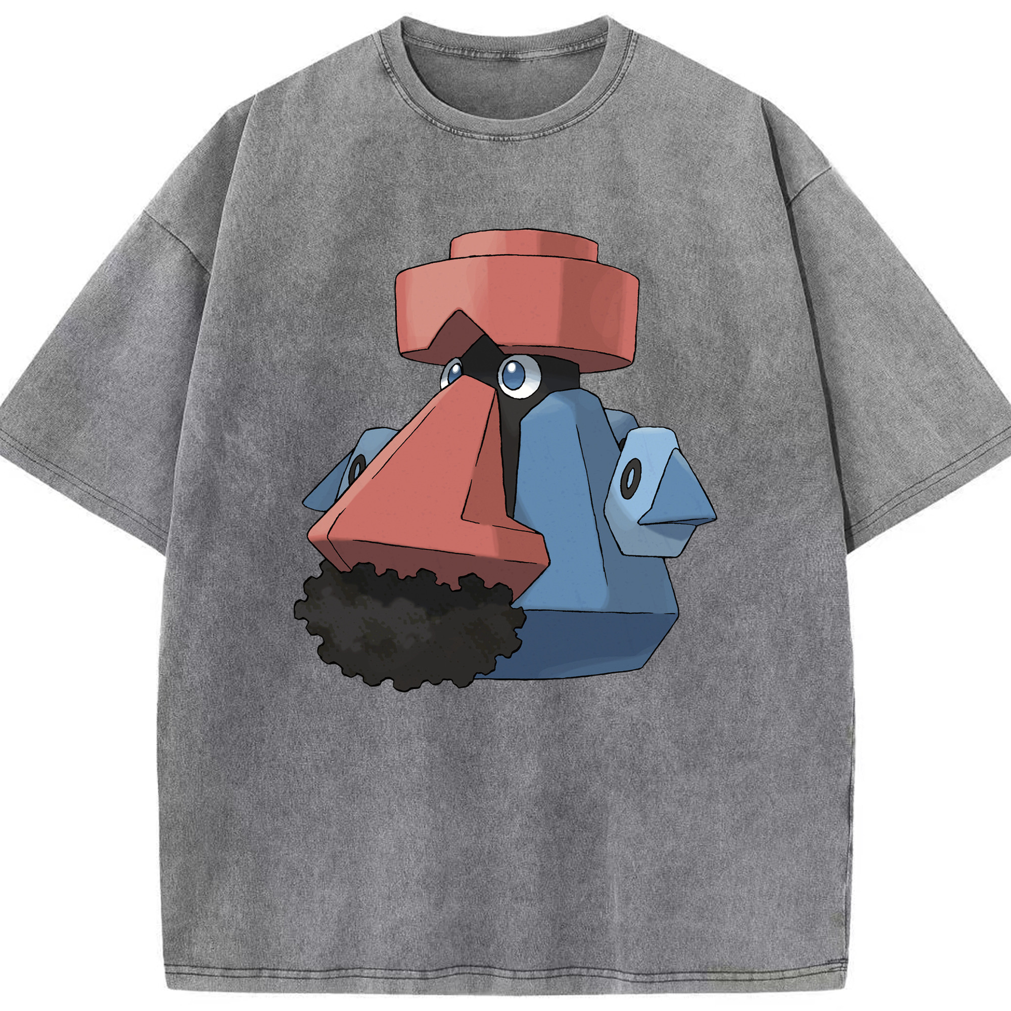 （画像用） ポケットモンスター Pokémon 綿100% ヴィンテージ風 半袖Tシャツ（フロントプリント）