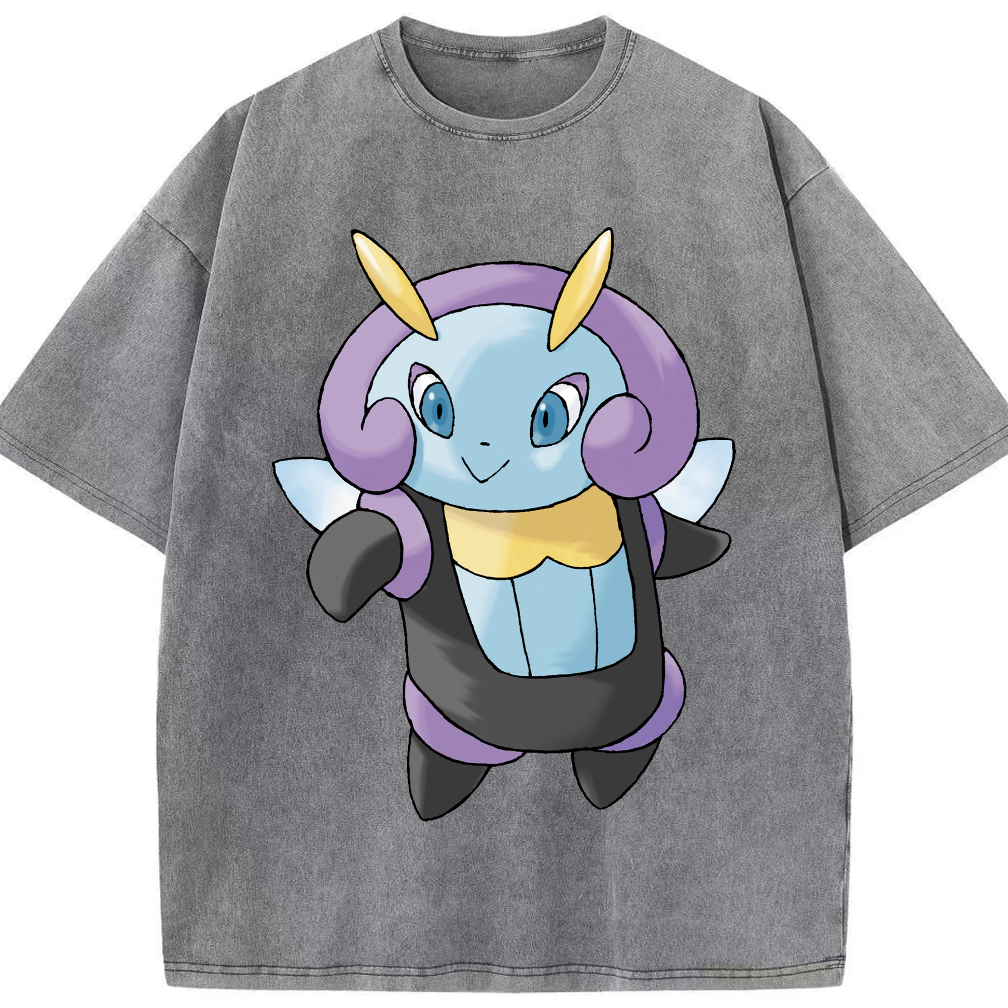 （画像用） ポケットモンスター Pokémon 綿100% ヴィンテージ風 半袖Tシャツ（フロントプリント）