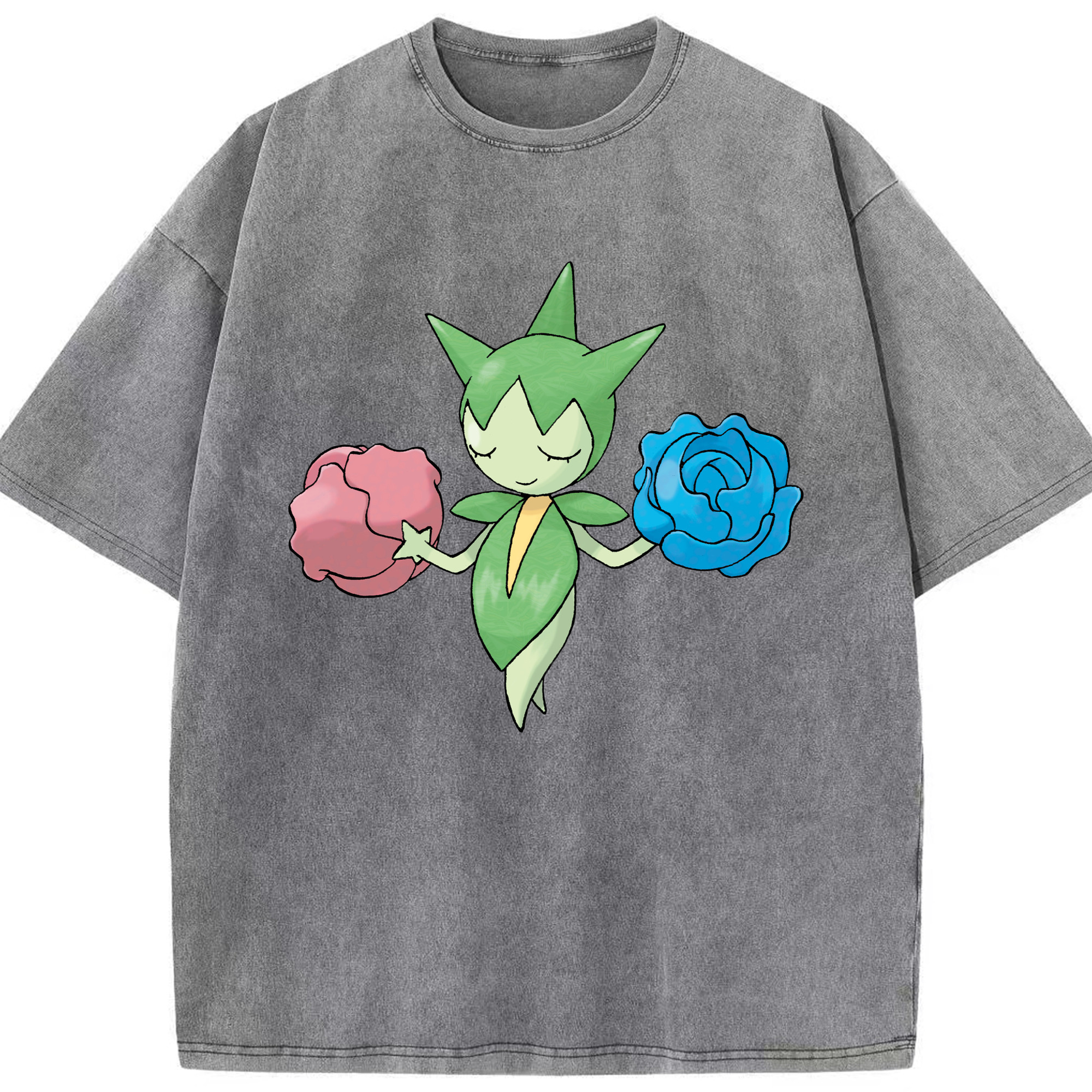 （画像用） ポケットモンスター Pokémon 綿100% ヴィンテージ風 半袖Tシャツ（フロントプリント）