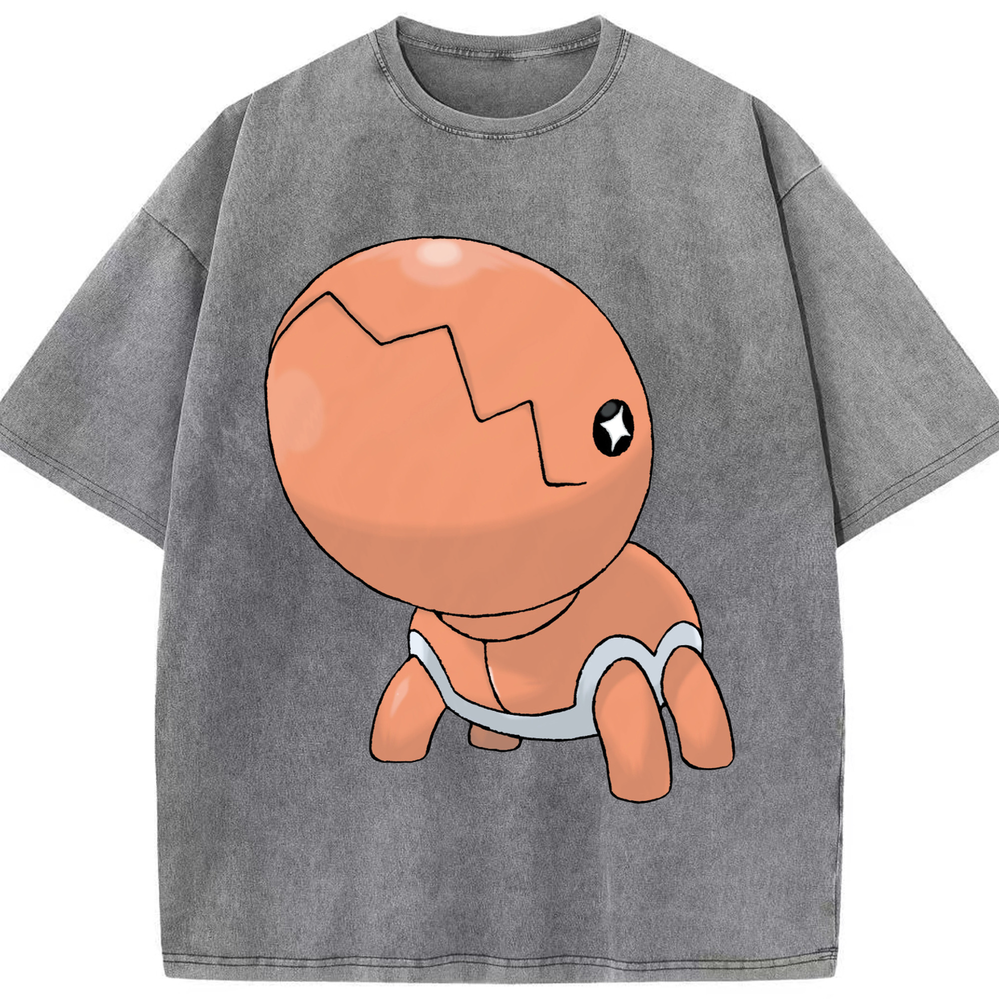 （画像用） ポケットモンスター Pokémon 綿100% ヴィンテージ風 半袖Tシャツ（フロントプリント）