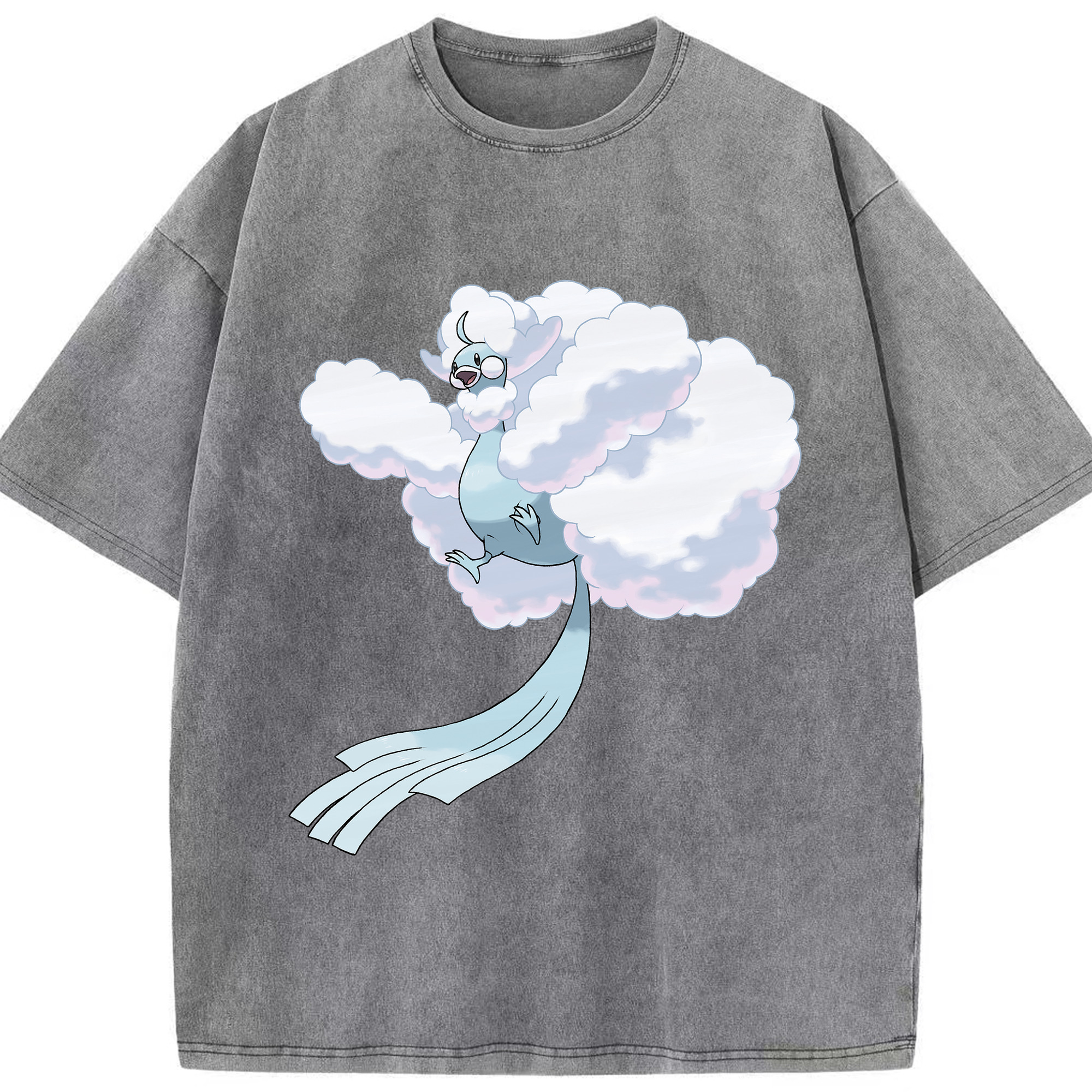 （画像用） ポケットモンスター Pokémon 綿100% ヴィンテージ風 半袖Tシャツ（フロントプリント）