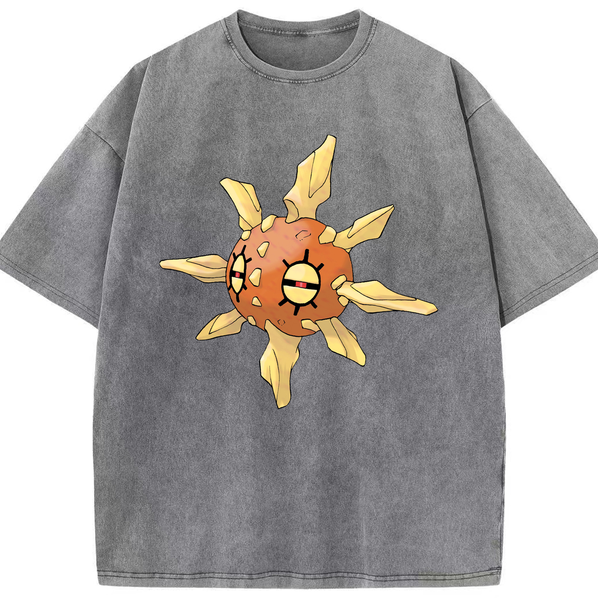 （画像用） ポケットモンスター Pokémon 綿100% ヴィンテージ風 半袖Tシャツ（フロントプリント）