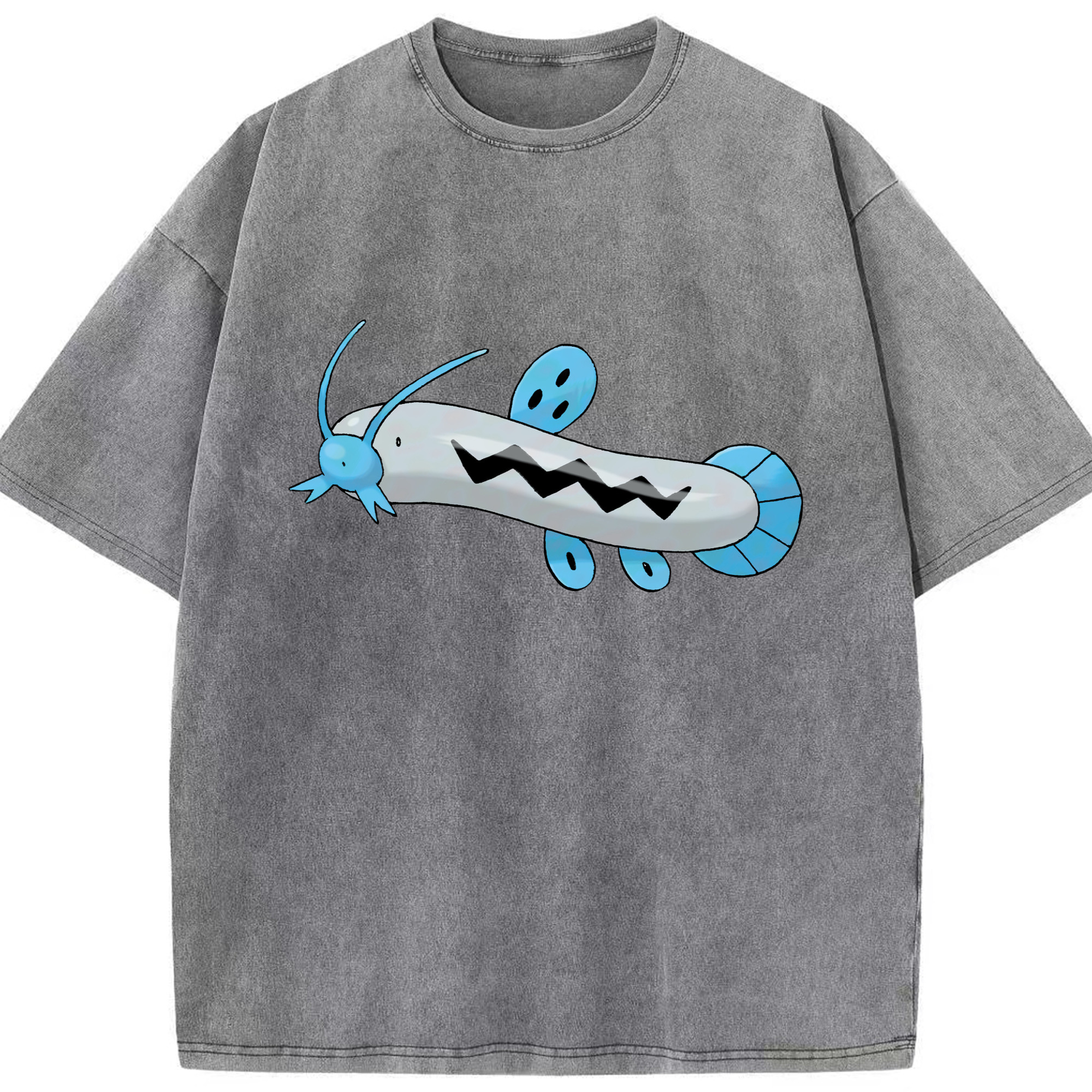 （画像用） ポケットモンスター Pokémon 綿100% ヴィンテージ風 半袖Tシャツ（フロントプリント）