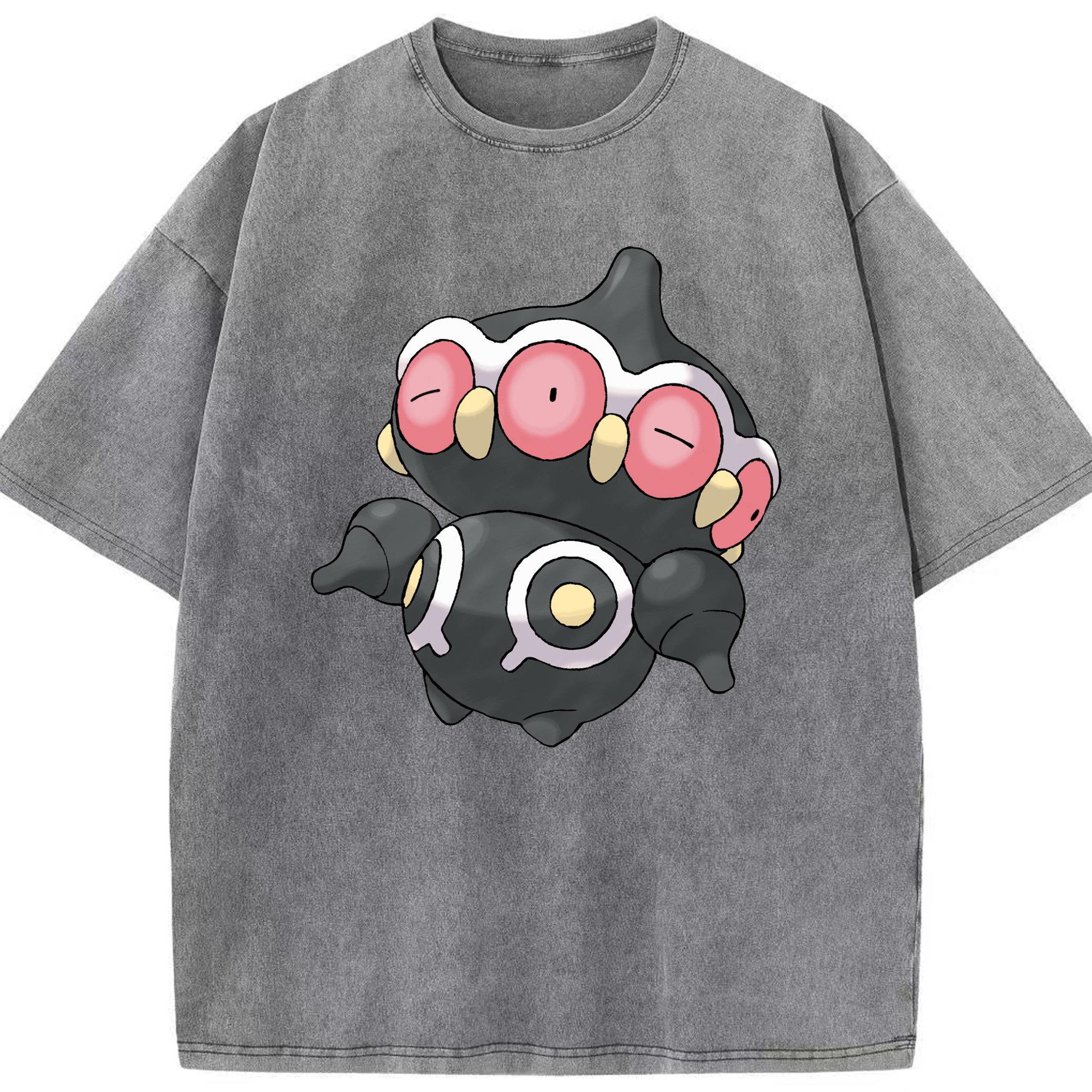 （画像用） ポケットモンスター Pokémon 綿100% ヴィンテージ風 半袖Tシャツ（フロントプリント）