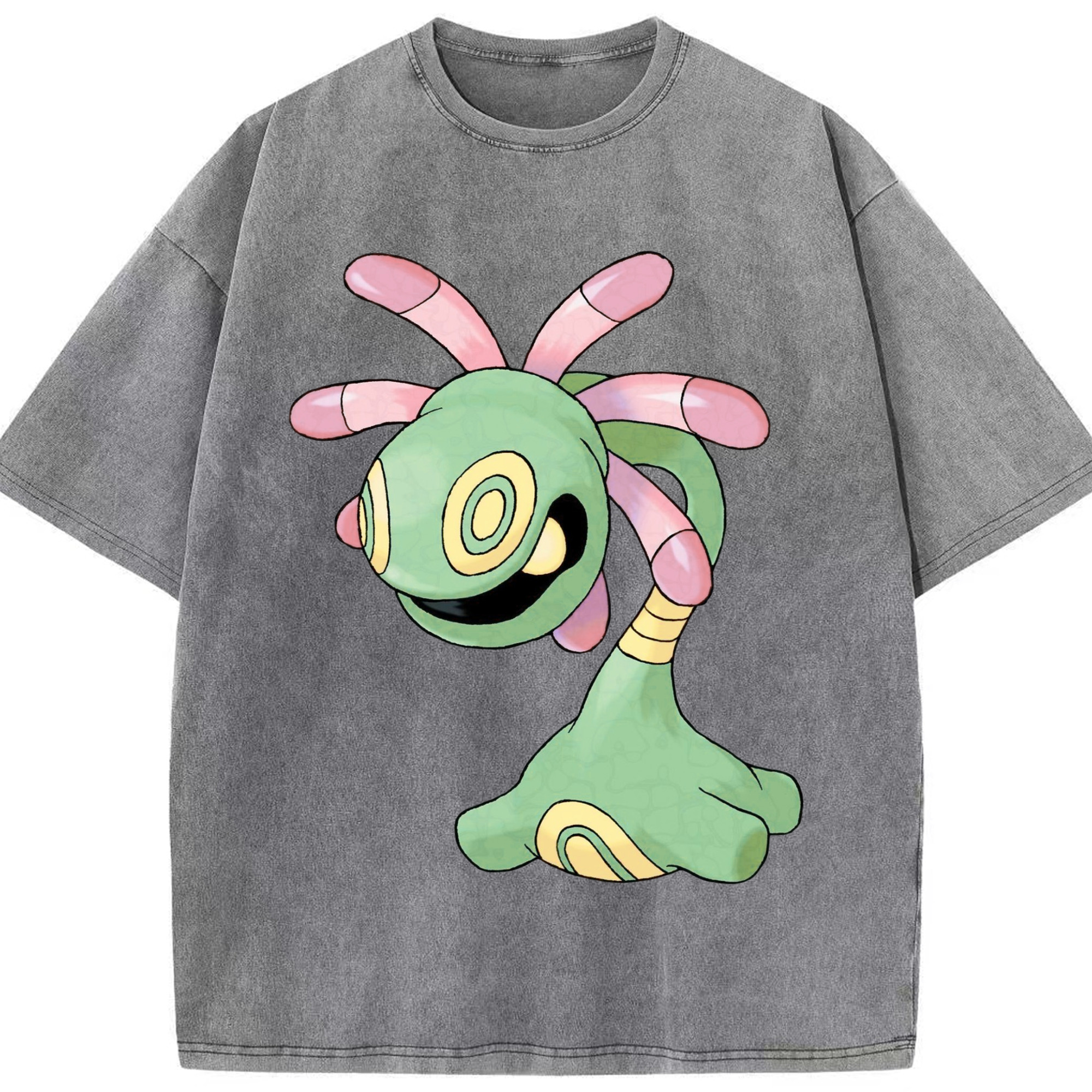 （画像用） ポケットモンスター Pokémon 綿100% ヴィンテージ風 半袖Tシャツ（フロントプリント）